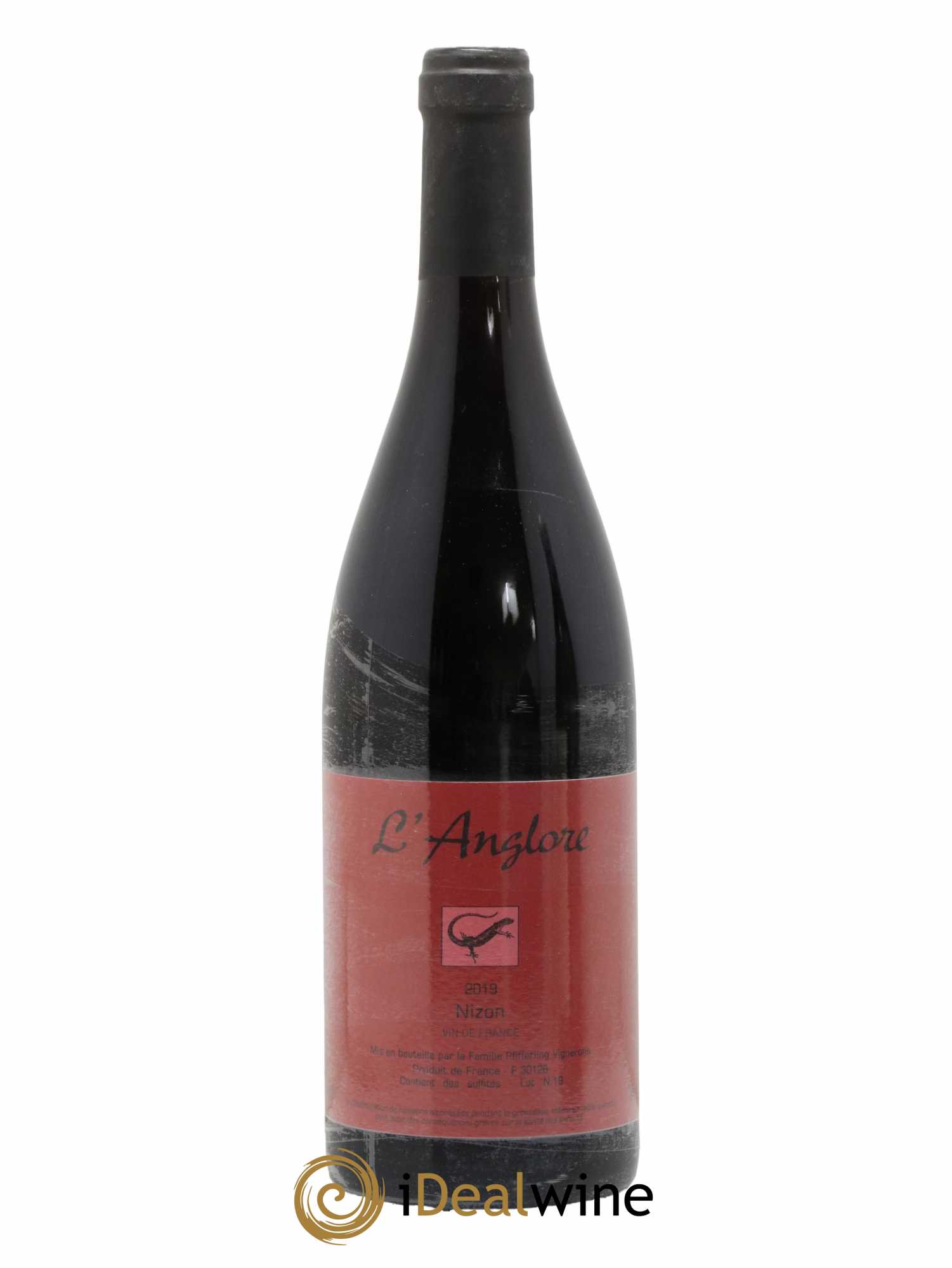Vin de France Nizon L'Anglore 2019 - Lot de 1 bouteille - 0