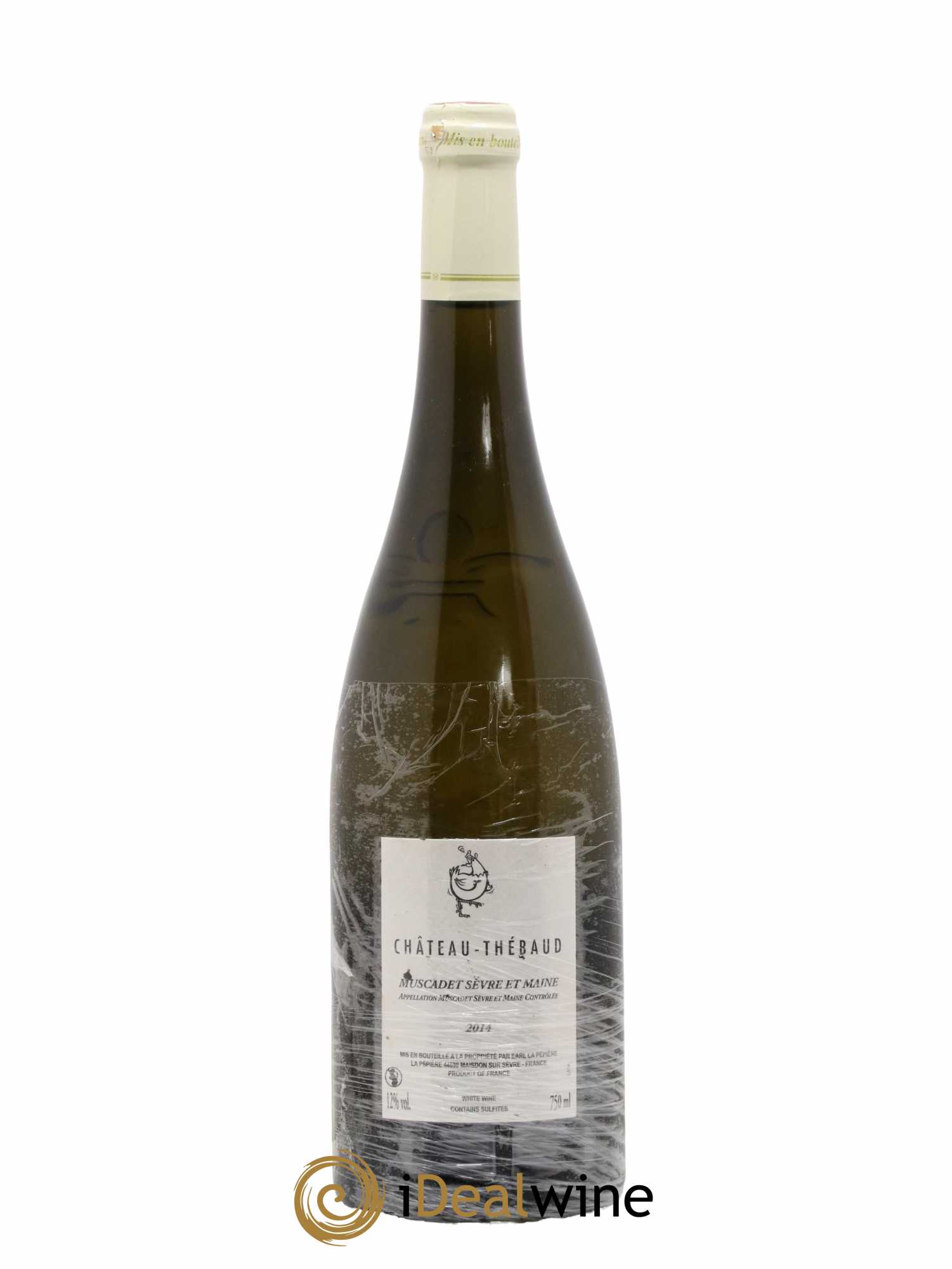 Muscadet Chateau Thébaud Domaine de la Pépière 2014 - Lot de 1 bouteille - 1