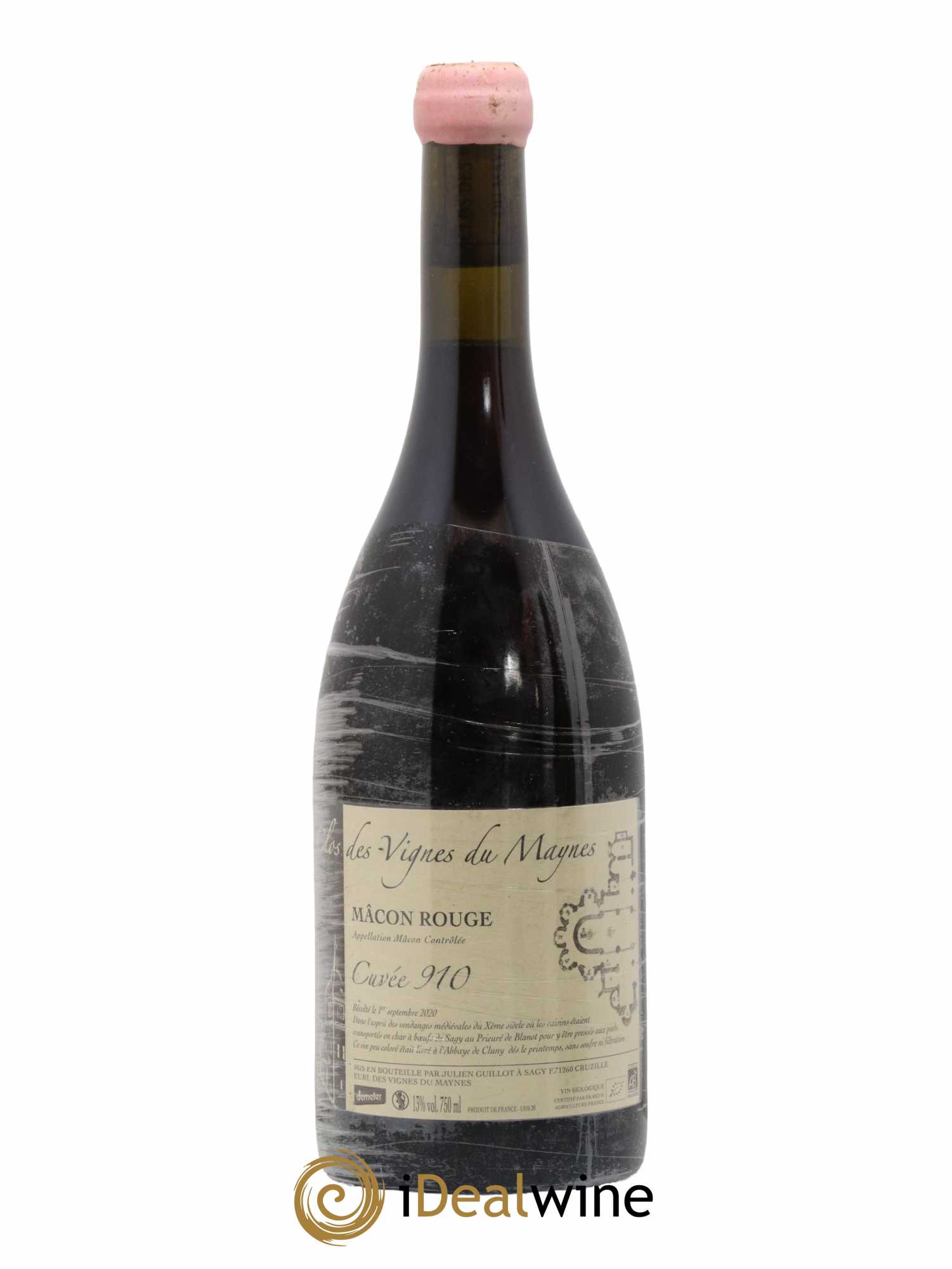 Mâcon Cuvée 910 Les Vignes du Maynes 2020 - Lot de 1 bouteille - 0