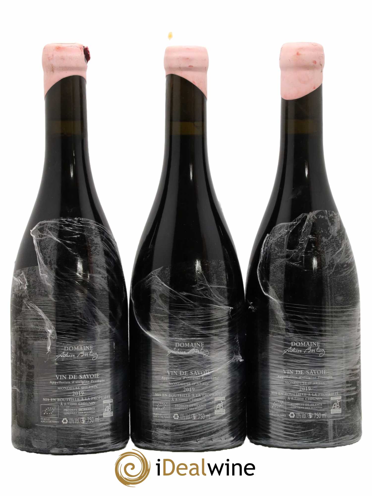 Vin de Savoie Adrien Berlioz Marie Clothilde 2019 - Lot of 3 bottles - 1