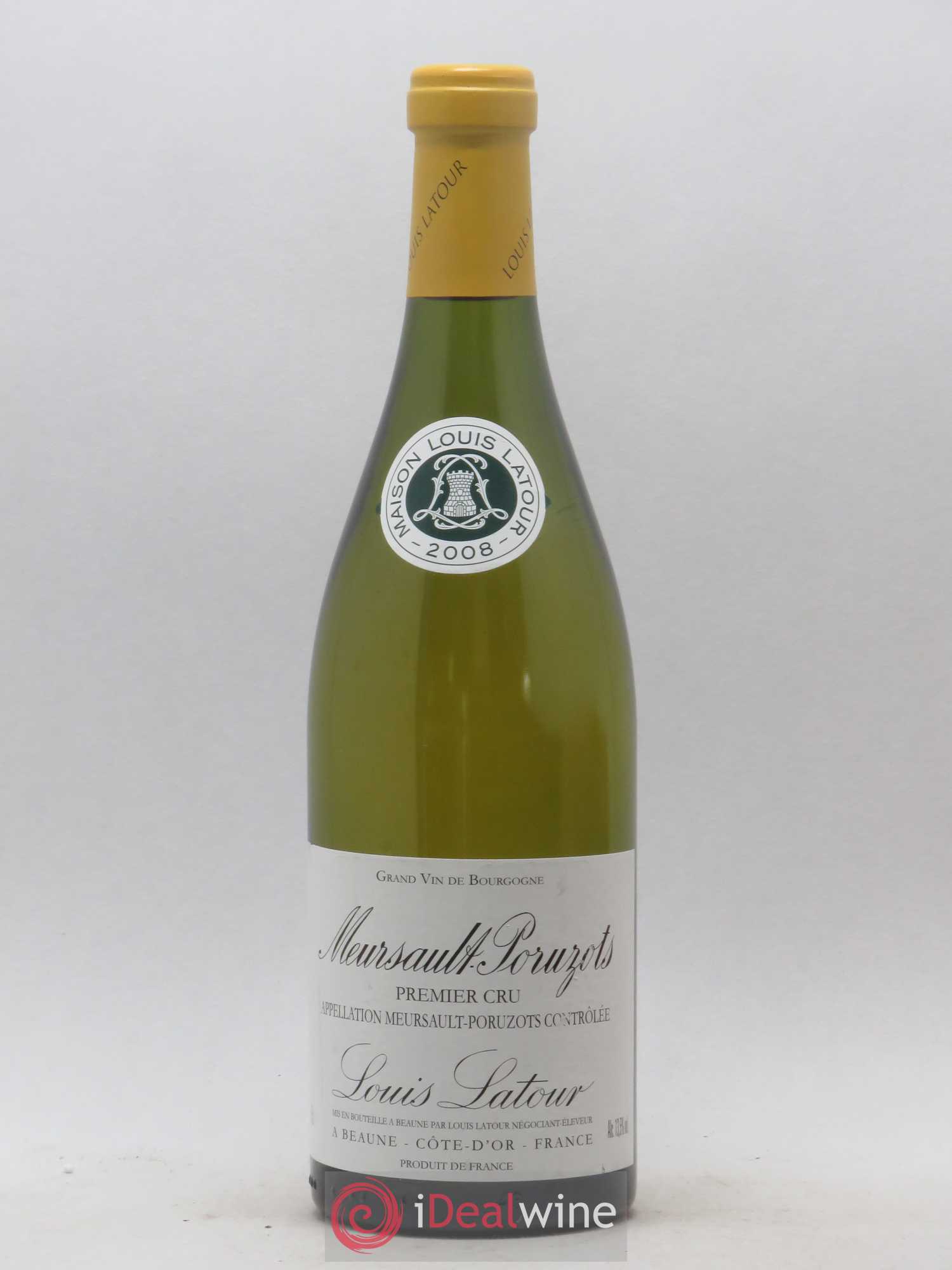 Meursault 1er Cru Poruzots Louis Latour 2008 - Posten von 1 Flasche - 0