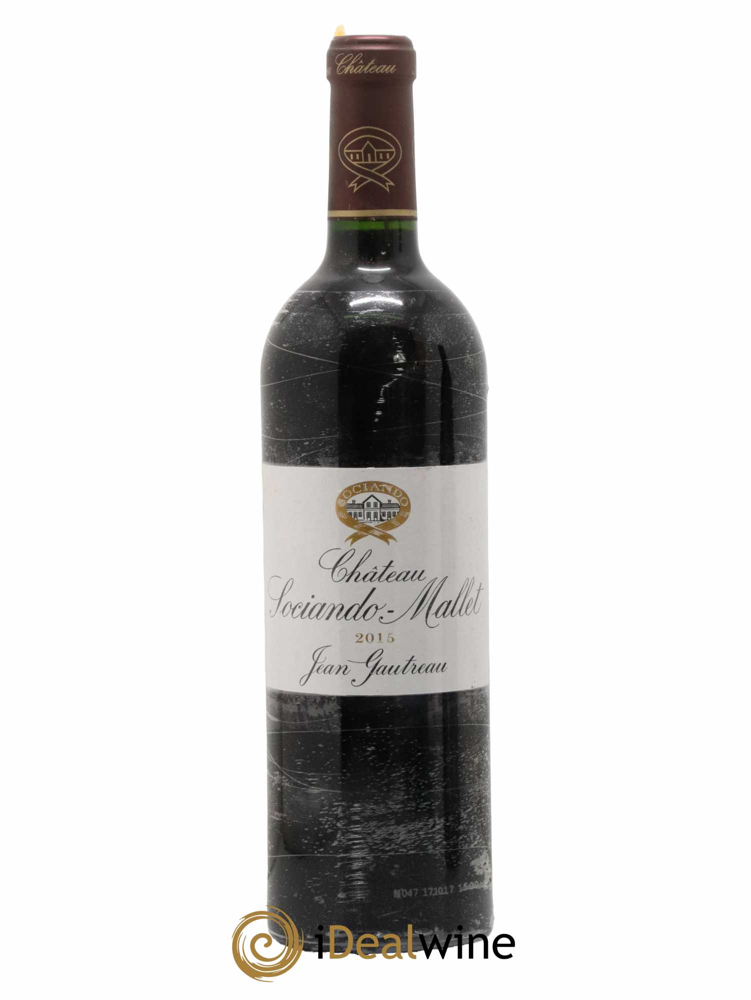 Château Sociando Mallet 2015 - Lot de 1 bouteille - 0