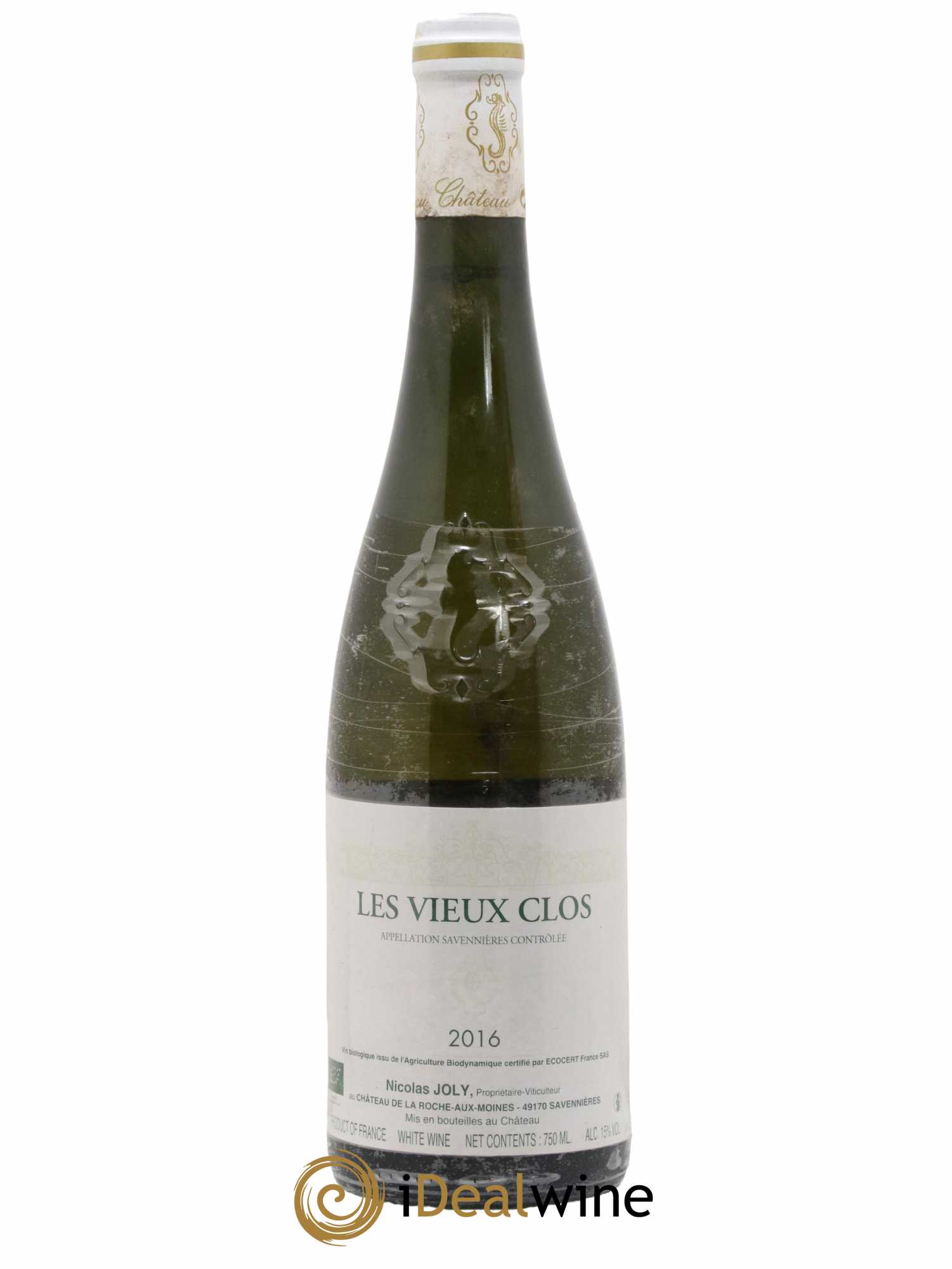 Savennières Les Vieux Clos Vignobles de la Coulée de Serrant - Nicolas Joly 2016 - Lot de 1 bouteille - 0