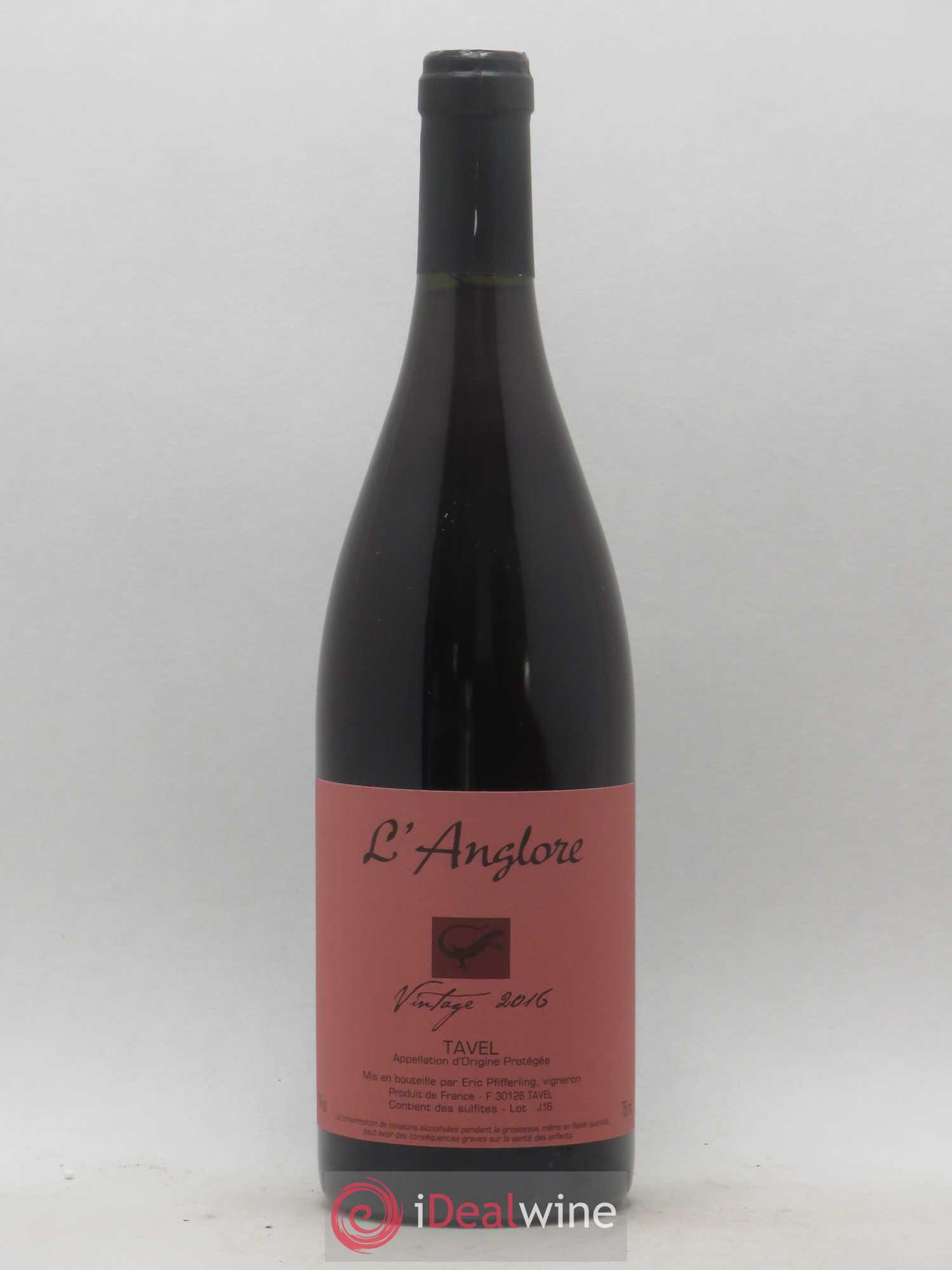 Tavel Vintage L'Anglore 2016 - Posten von 1 Flasche - 0