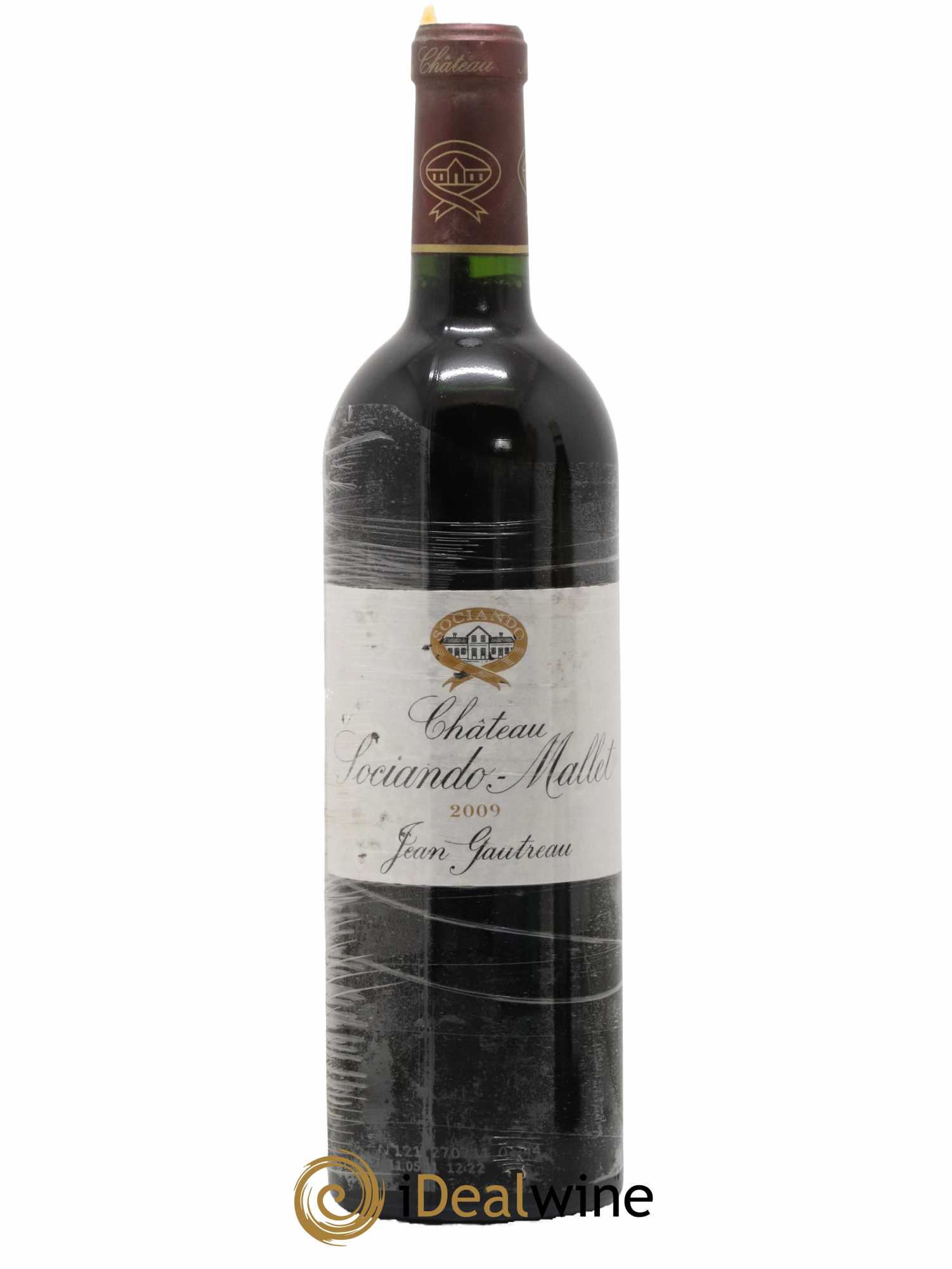 Château Sociando Mallet 2009 - Lot de 1 bouteille - 0