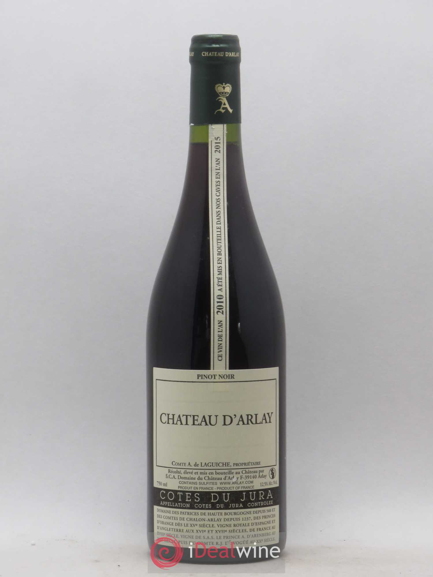 Côtes du Jura Château d'Arlay 2010 - Lot de 1 bouteille - 0