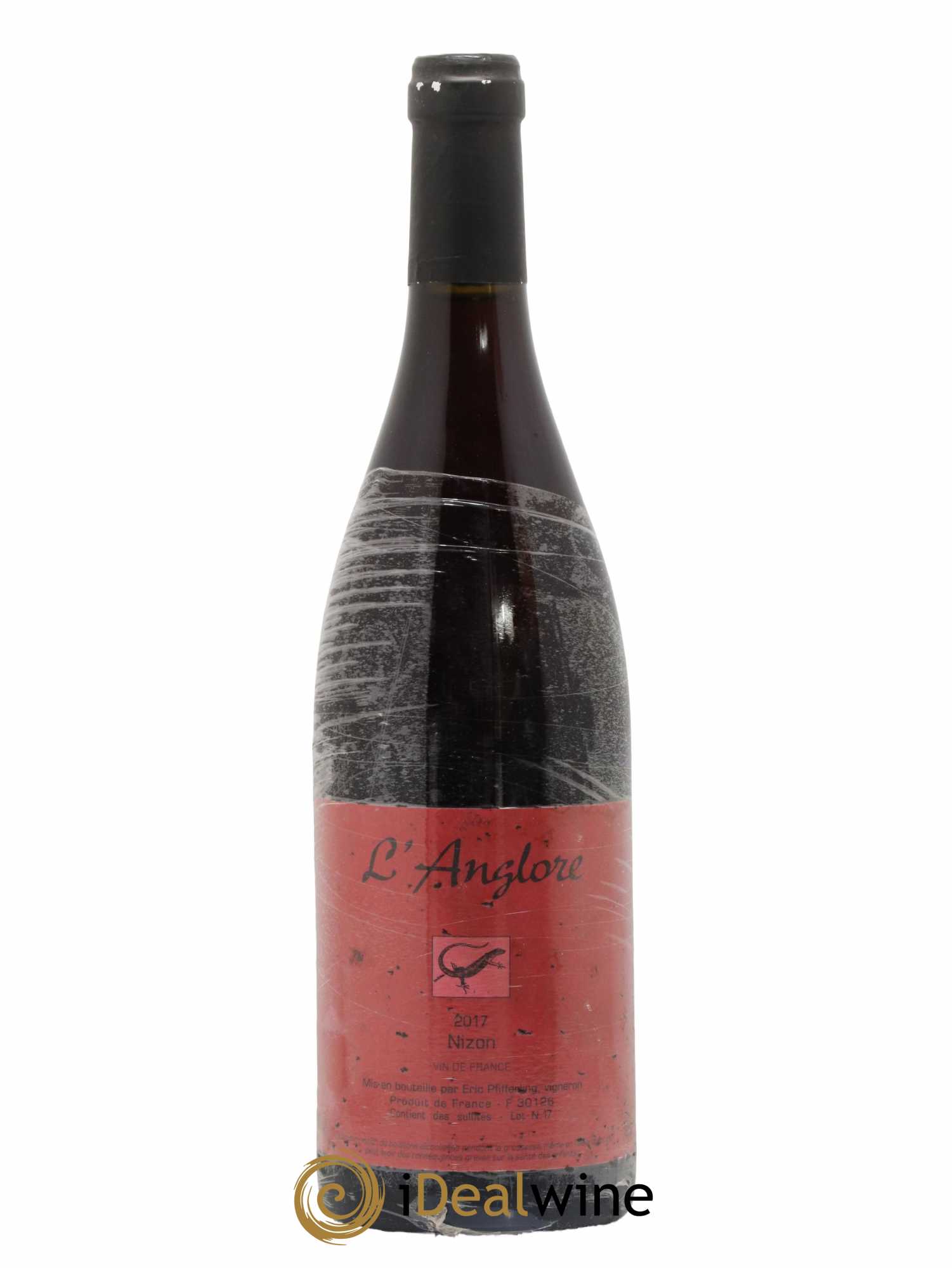 Vin de France Nizon L'Anglore 2017 - Lot de 1 bouteille - 0
