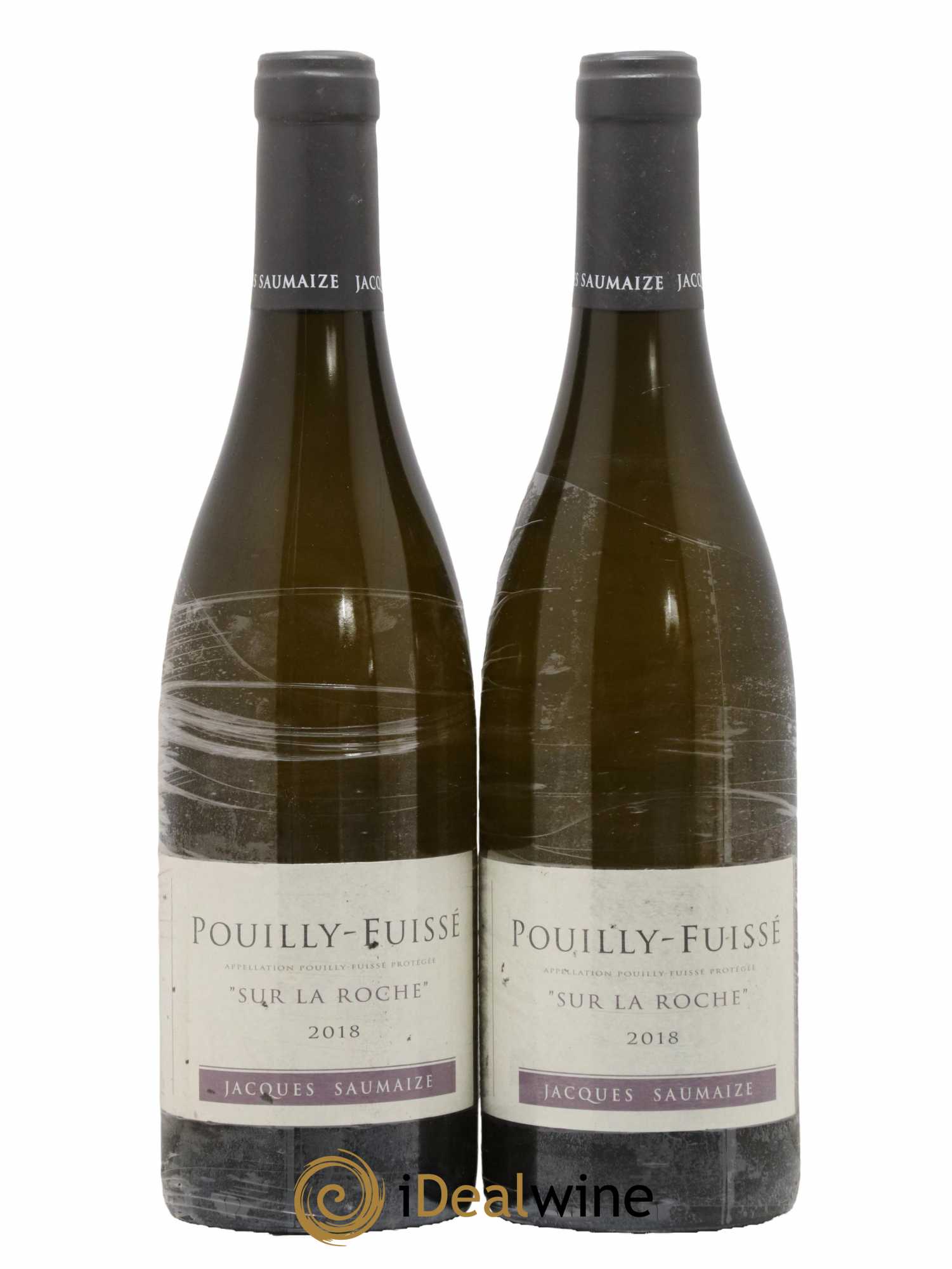 Pouilly-Fuissé Sur la roche Jacques Saumaize 2018 - Lot de 2 bouteilles - 0