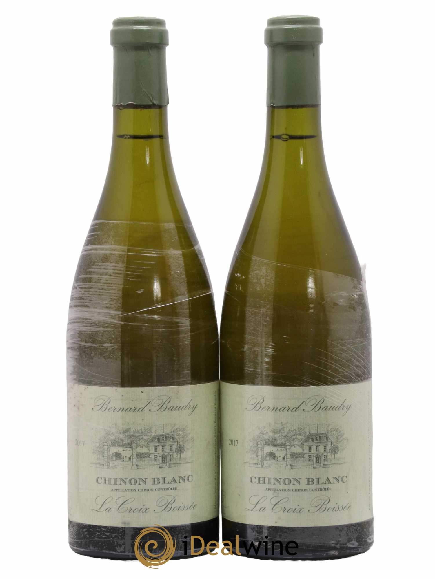 Chinon La Croix Boissée Bernard Baudry 2017 - Lot de 2 bouteilles - 0
