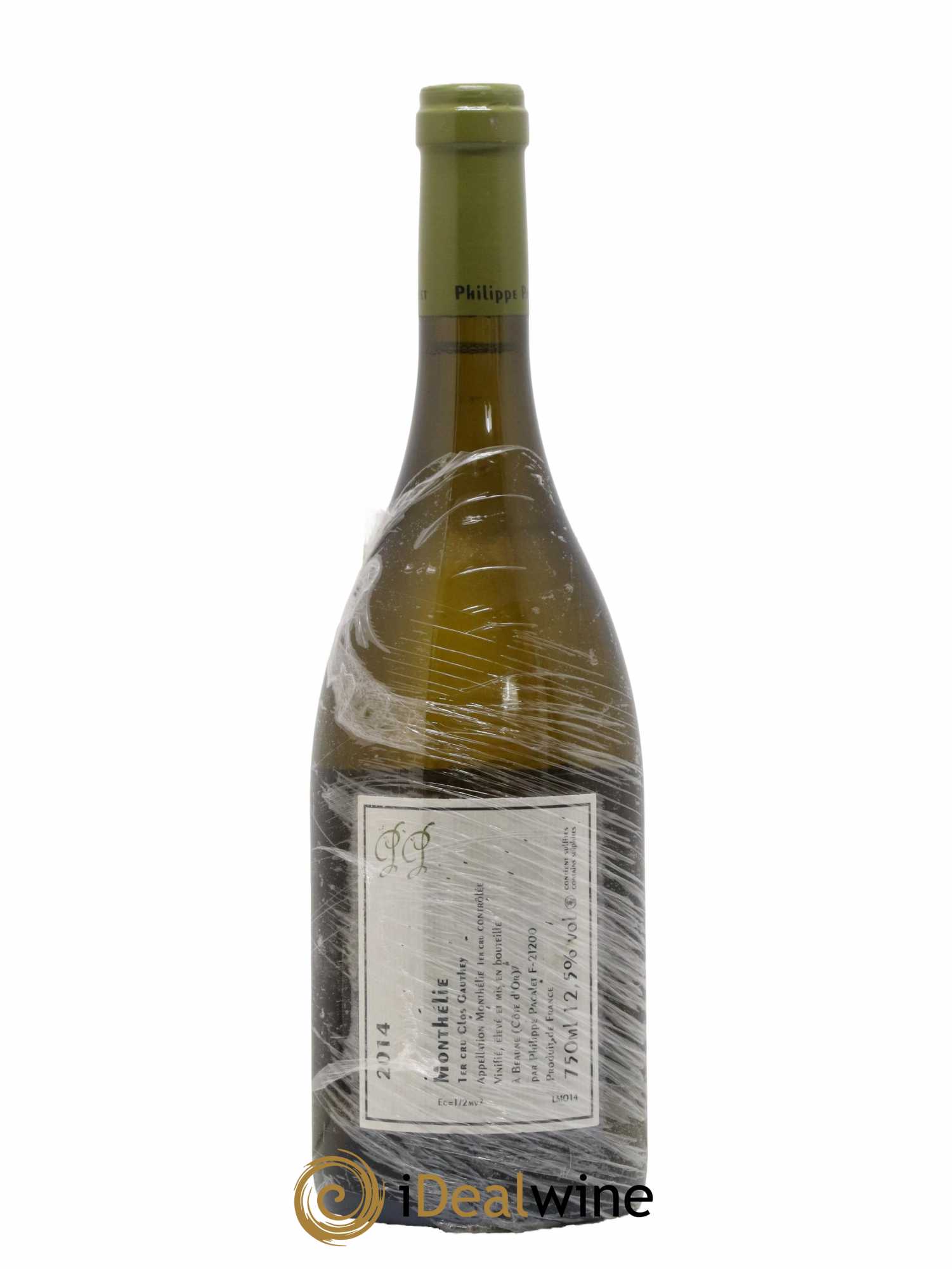 Monthélie 1er Cru Clos Gauthey Philippe Pacalet 2015 - Lot de 1 bouteille - 1