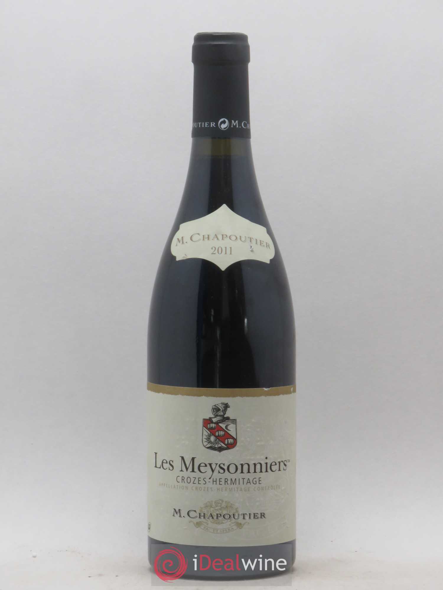 Crozes-Hermitage Meysonniers Chapoutier (sans prix de réserve) 2011 - Posten von 1 Flasche - 0