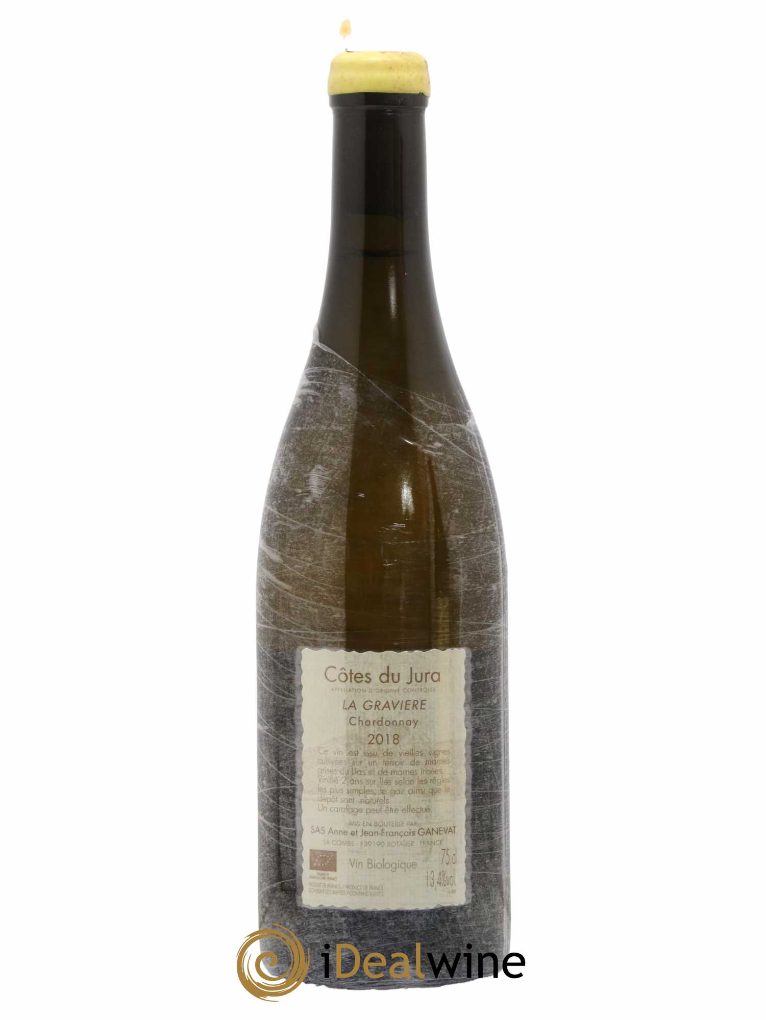 Côtes du Jura La Gravière Anne et Jean François Ganevat 2018 - Lot de 1 bouteille - 1