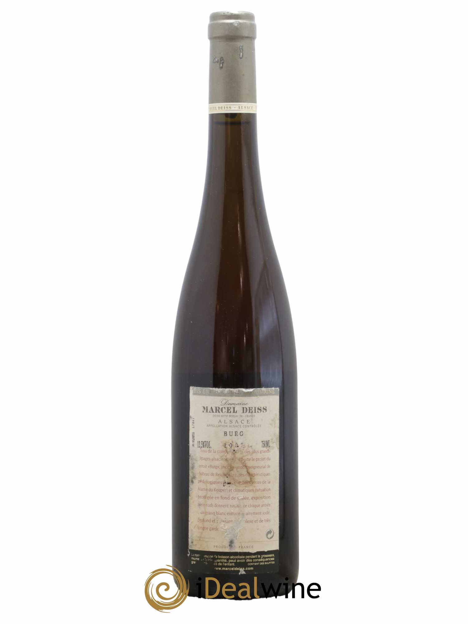 Alsace Burg Marcel Deiss (Domaine)  2007 - Lot of 1 bottle - 1