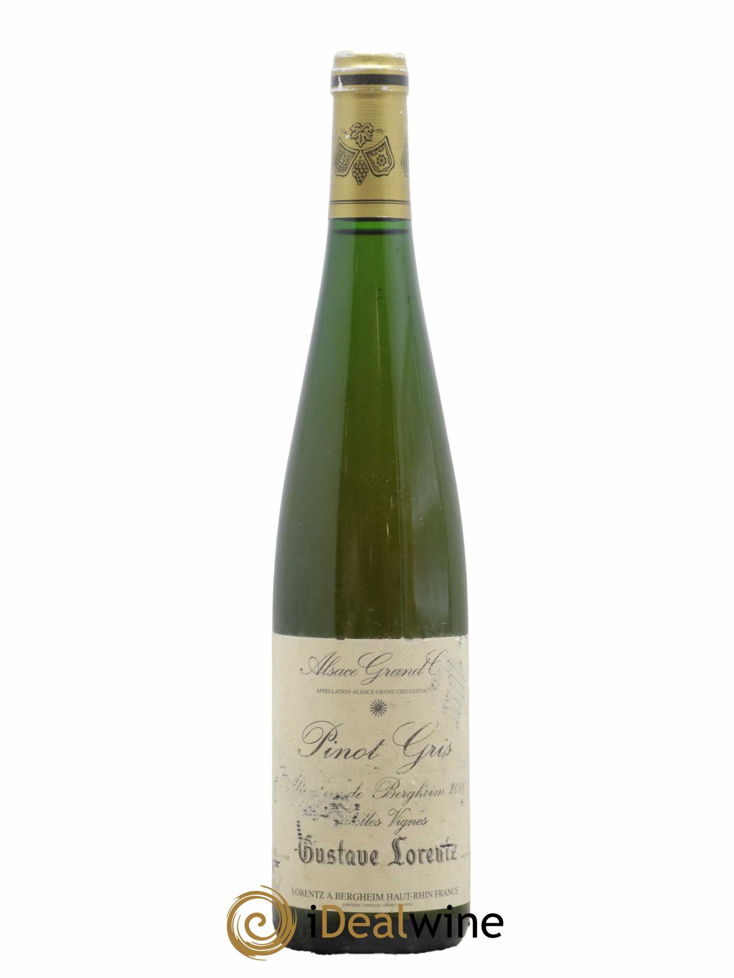 Alsace Grand Cru Altenberg de Bergheim Pinot Gris Vieilles Vignes Gustave Lorentz 2010 - Lot de 1 bouteille - 0