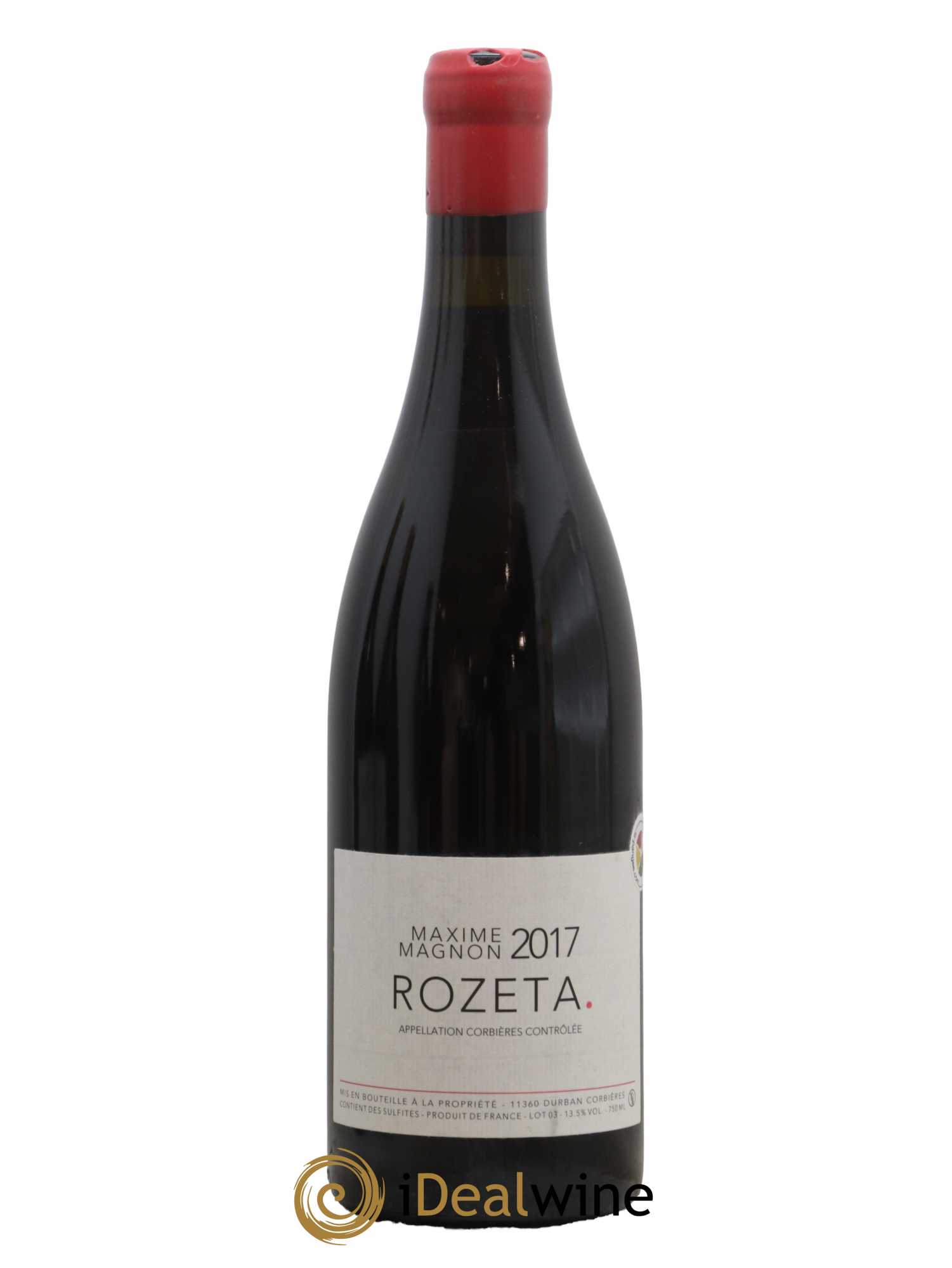 Corbières Rozeta Maxime Magnon 2017 - Posten von 1 Flasche - 0