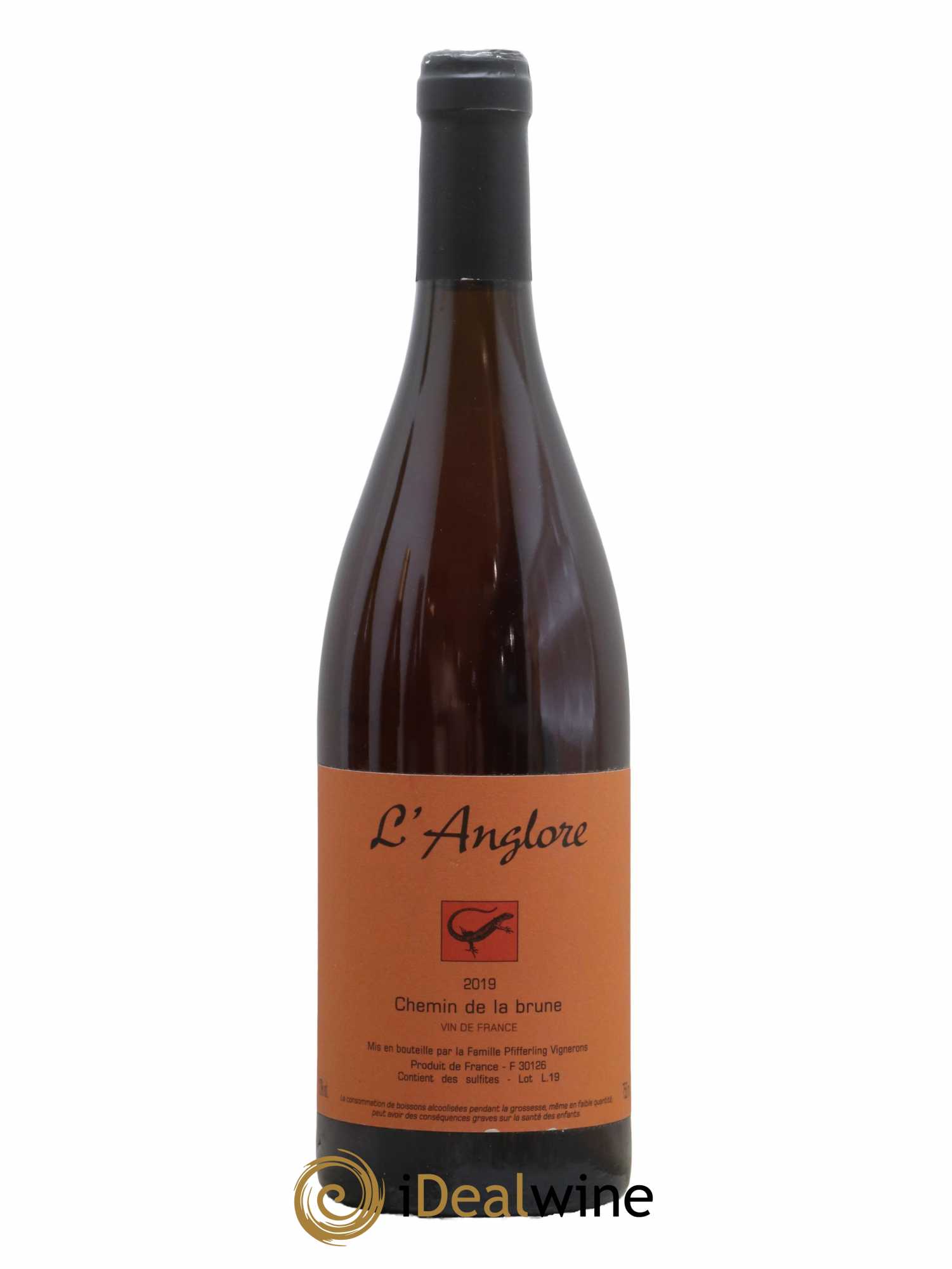 Vin de France Chemin de la brune L'Anglore 2019 - Lot de 1 bouteille - 0