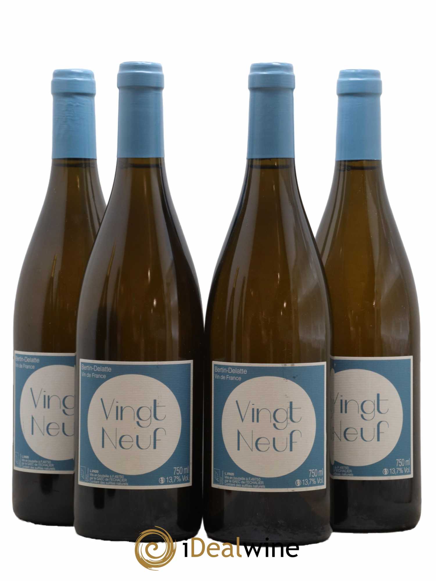 Vin de France Vingt Neuf Domaine Bertin Delatte 2020 - Lot de 4 bouteilles - 0