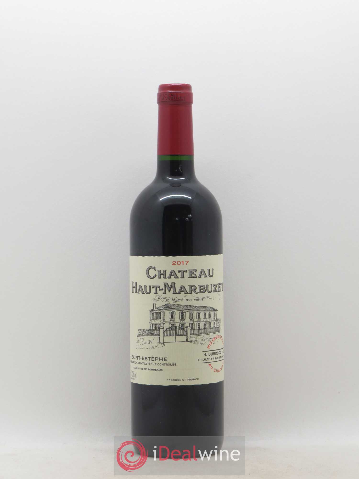 Château Haut Marbuzet 2017 - Lot de 1 bouteille - 0