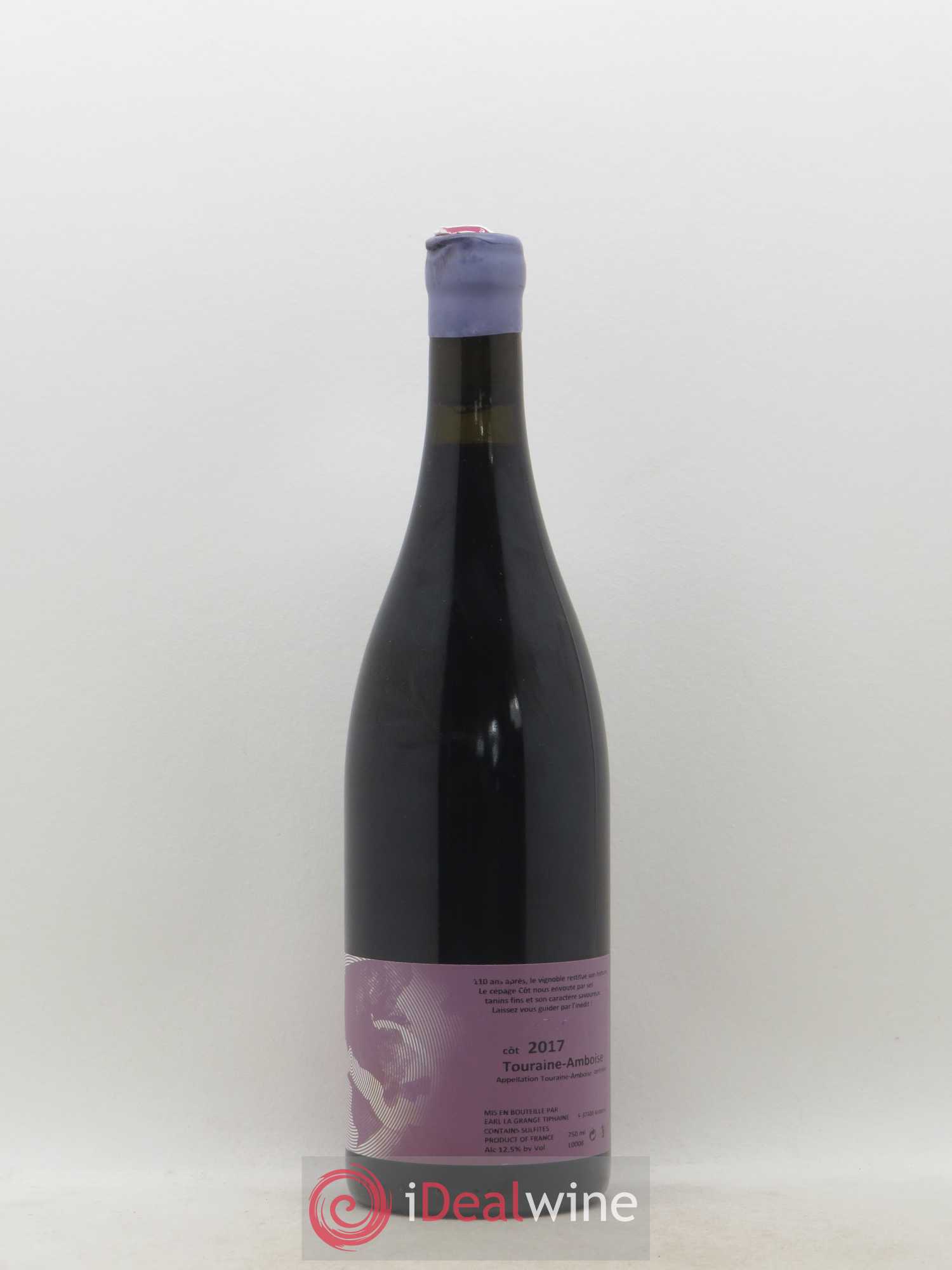 Touraine-Amboise Côt Vieilles Vignes La Grange Tiphaine 2017 - Lotto di 1 bottiglia - 1