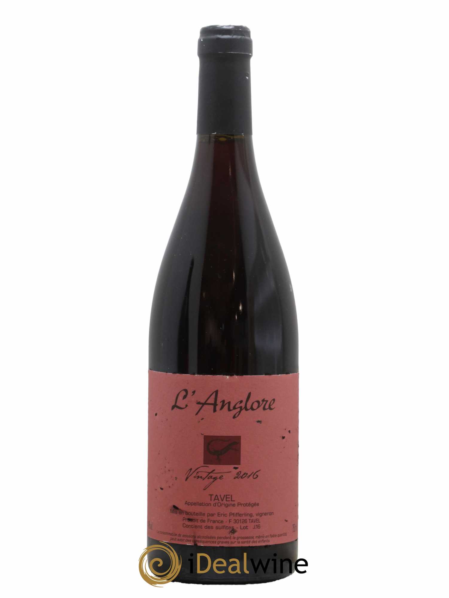 Tavel Vintage L'Anglore 2016 - Lot de 1 bouteille - 0