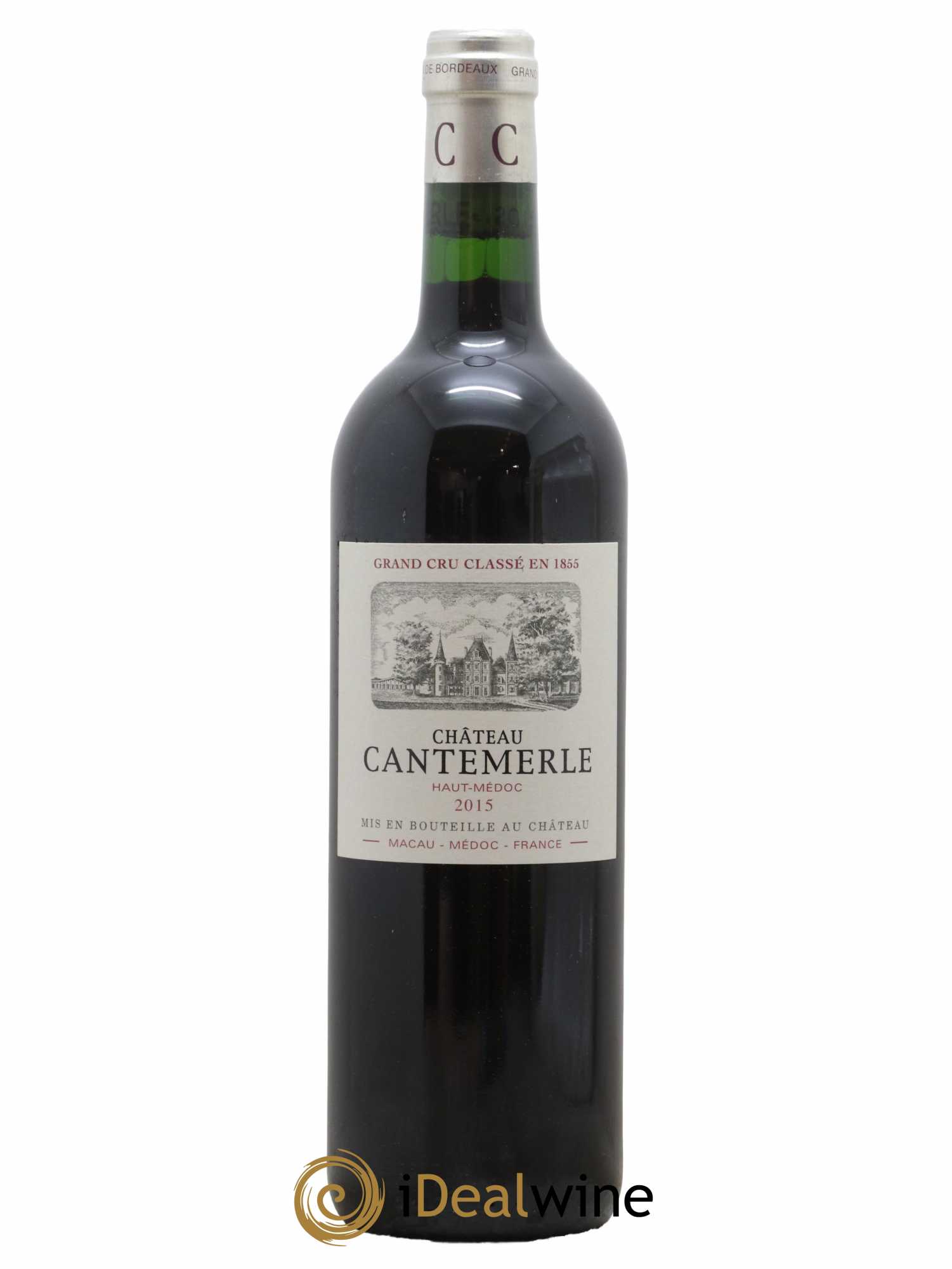 Château Cantemerle 5ème Grand Cru Classé 2015 - Lot de 1 bouteille - 0