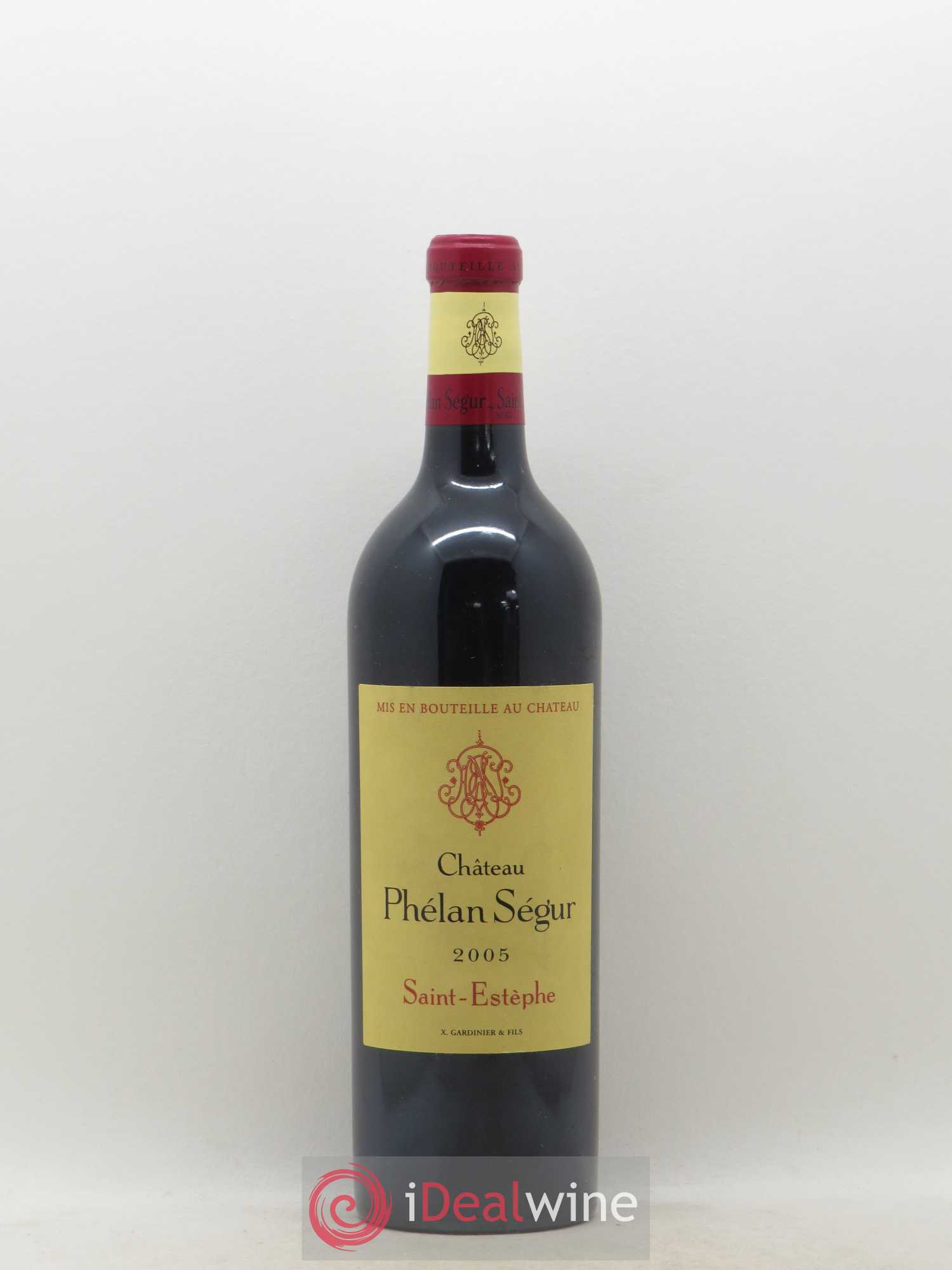 Château Phélan Ségur 2005 - Lot de 1 bouteille - 0
