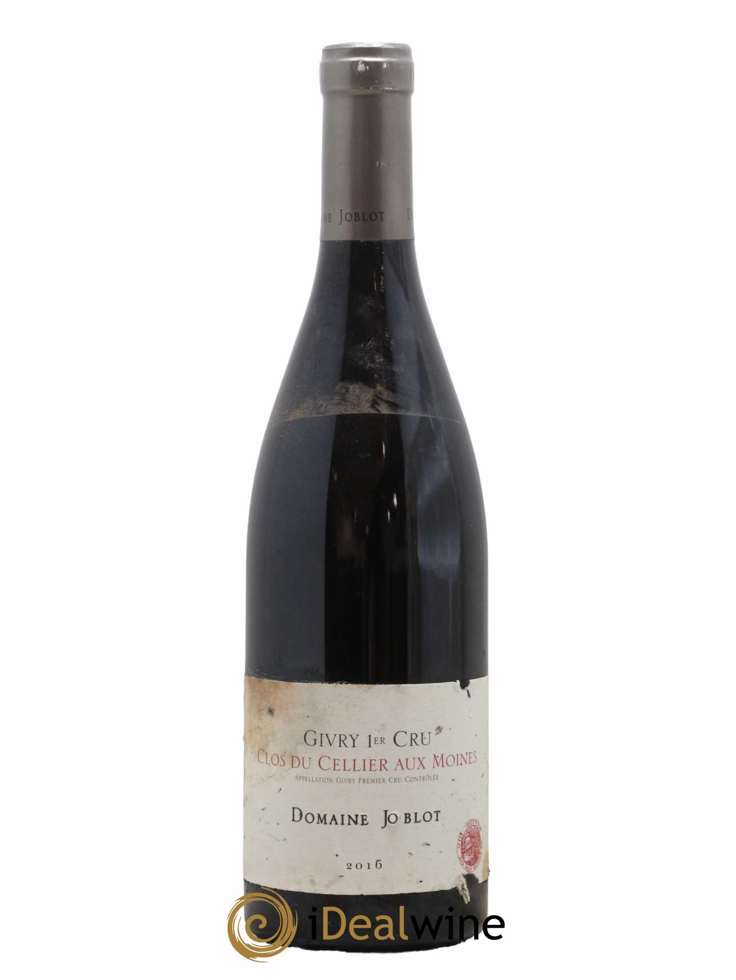 Givry 1er Cru Clos du Cellier aux Moines Joblot (Domaine) 2016 - Lot de 1 bouteille - 0