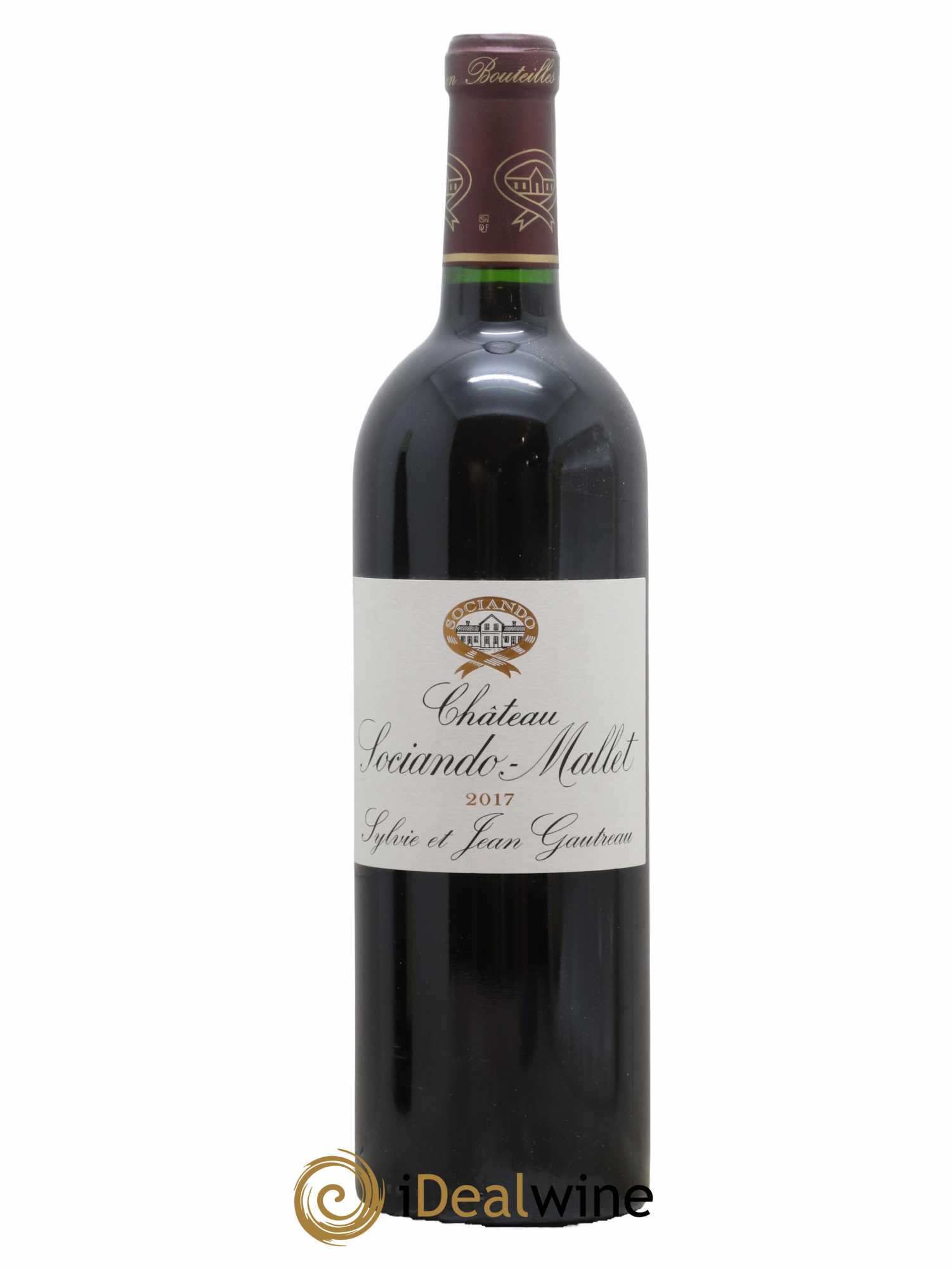 Château Sociando Mallet 2017 - Lot de 1 bouteille - 0