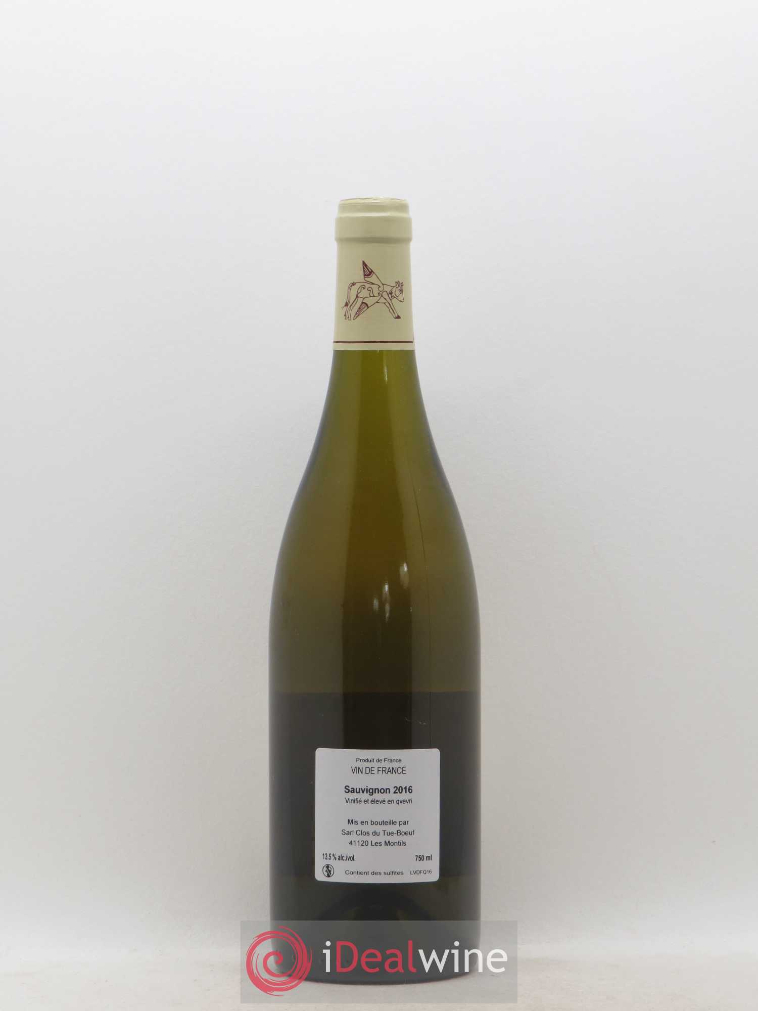 Vin de France Sauvignon Qvevri Clos du Tue-Boeuf 2016 - Posten von 1 Flasche - 1