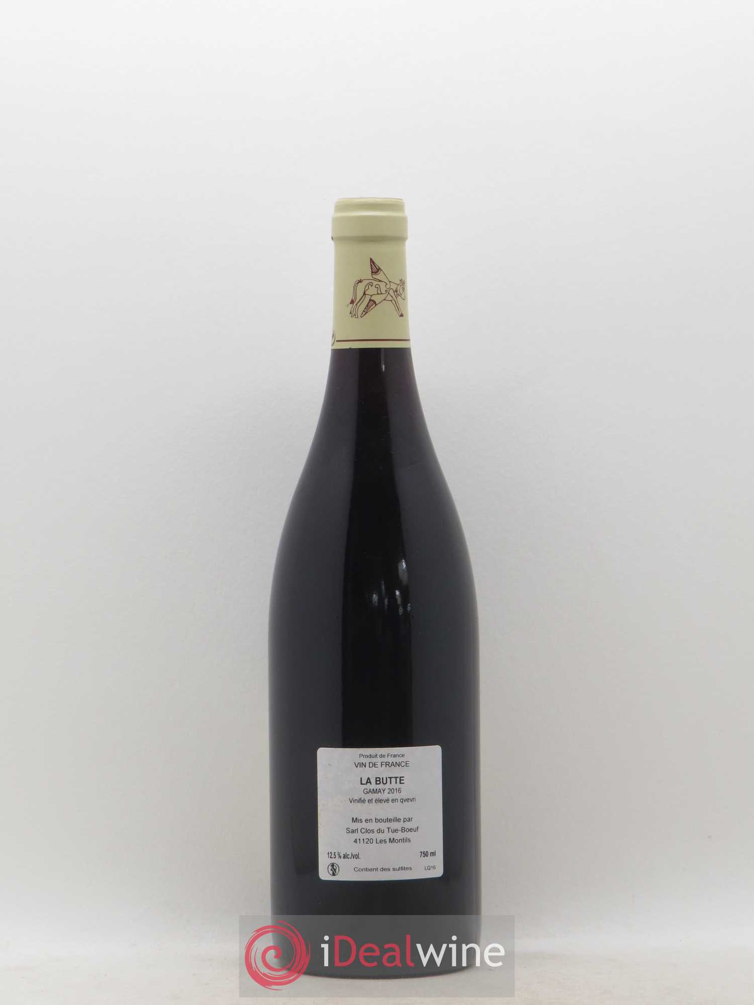 Vin de France Gamay La Butte Qvevri Clos du Tue-Boeuf 2016 - Posten von 1 Flasche - 1