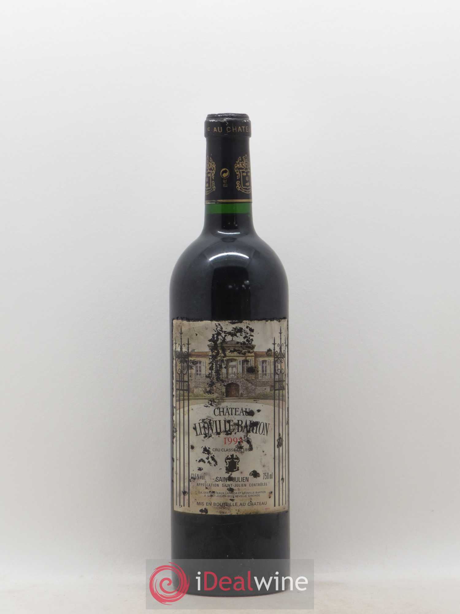 Château Léoville Barton 2ème Grand Cru Classé 1998 - Lot de 1 bouteille - 0