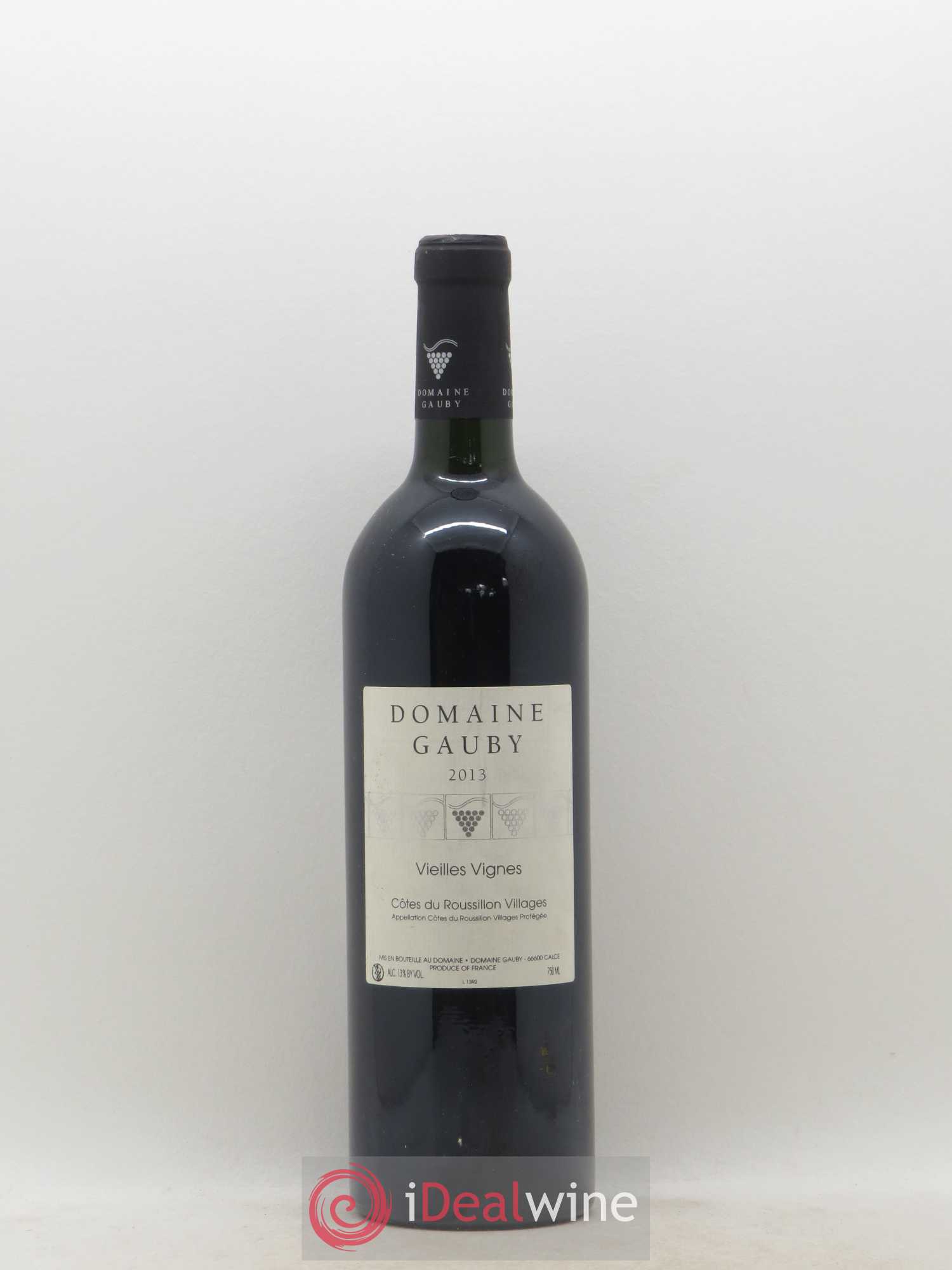 Côtes du Roussillon Villages Vieilles vignes Gauby (Domaine) 2013 - Lot de 1 bouteille - 0