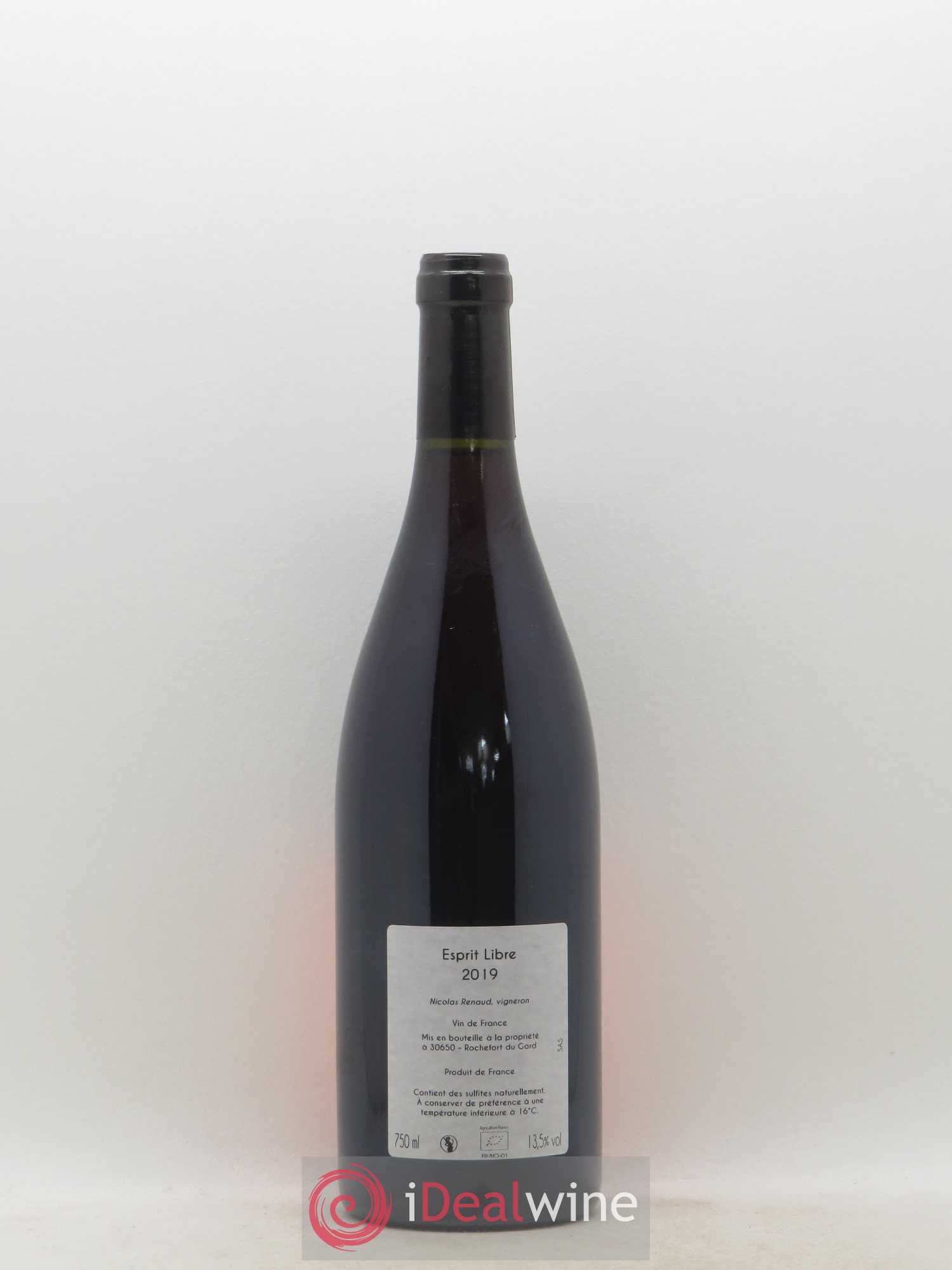Vin de France Esprit Libre Clos des Grillons 2019 - Posten von 1 Flasche - 1