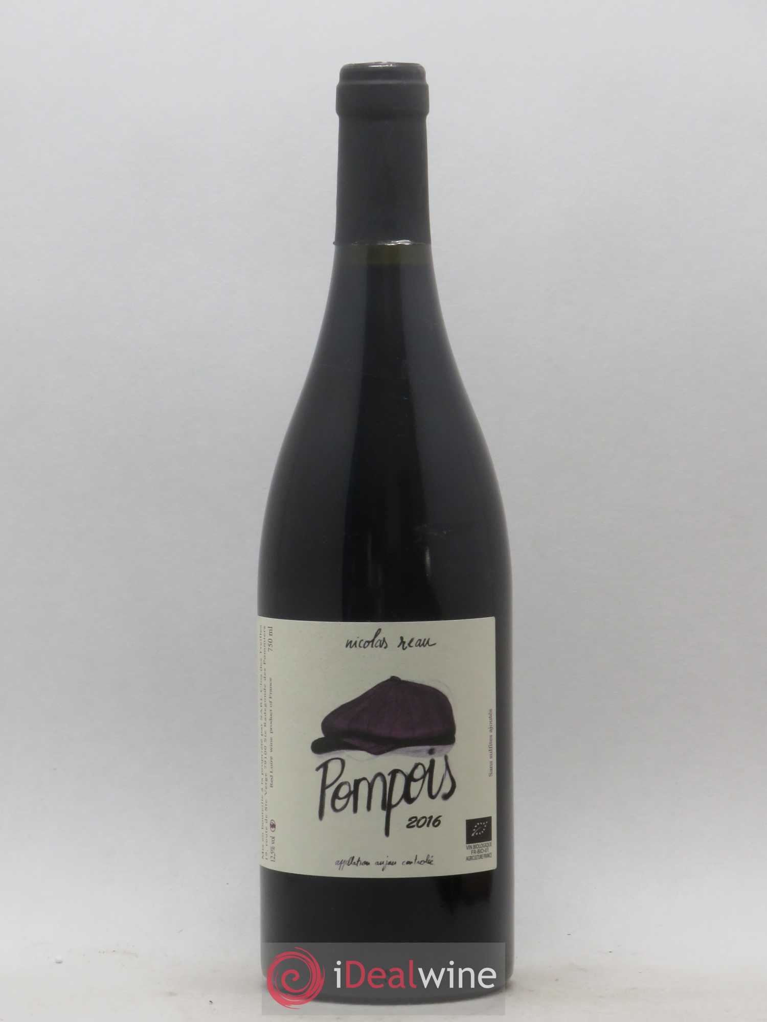 Anjou Pompois Clos des Treilles - Nicolas Réau (sans prix de réserve) 2016 - Lot de 1 bouteille - 0