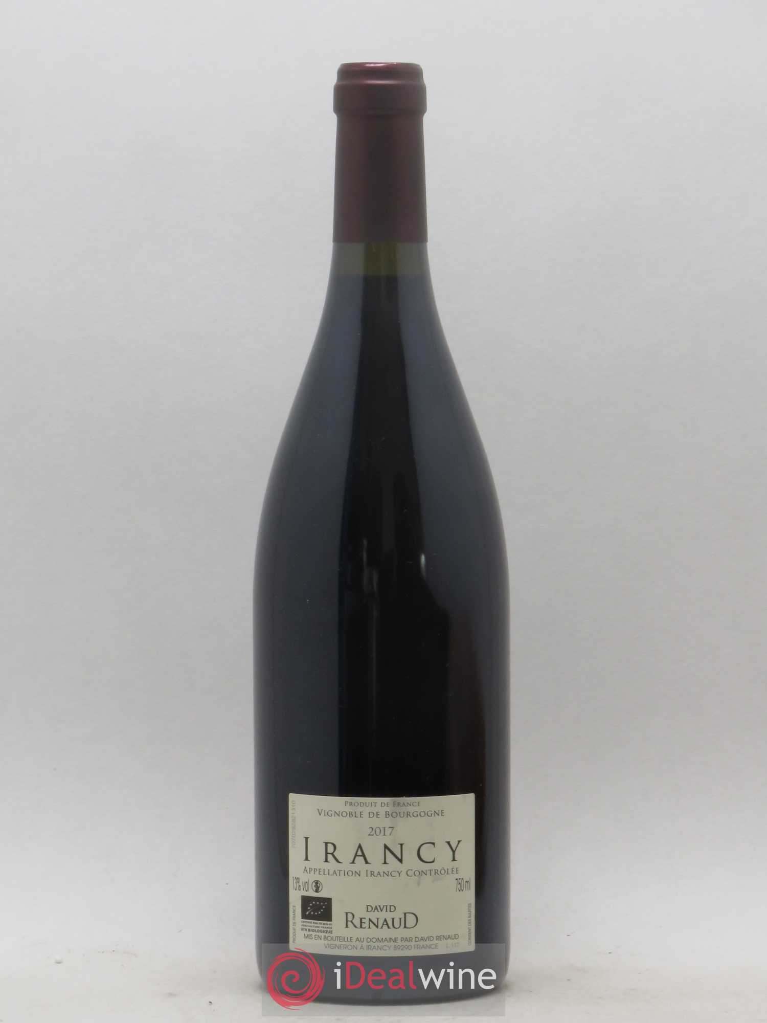 Irancy David Renaud 2017 - Lot de 1 bouteille - 1