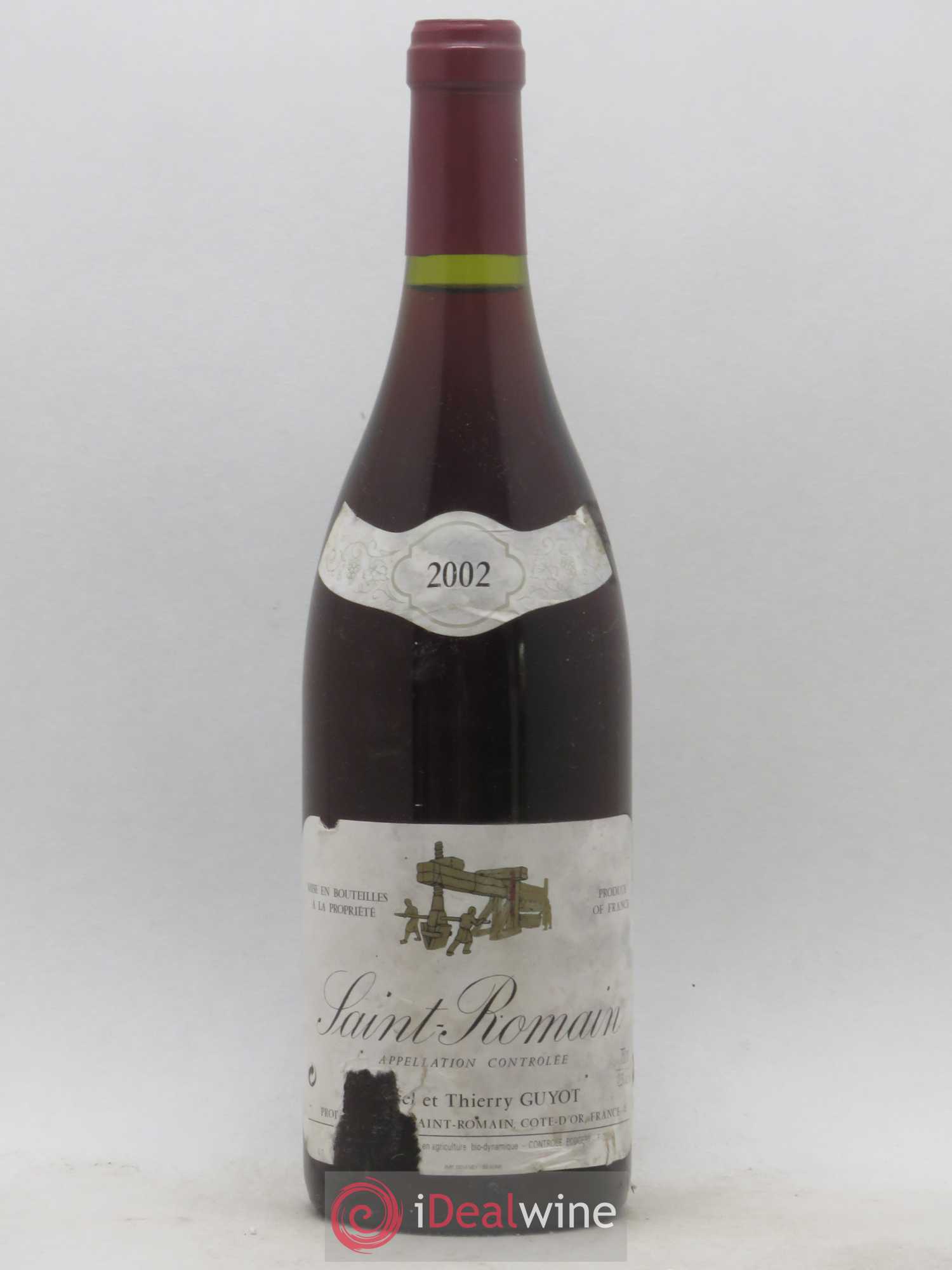 Saint-Romain Marcel et Thierry Guyot 2002 - Lot of 1 bottle - 0