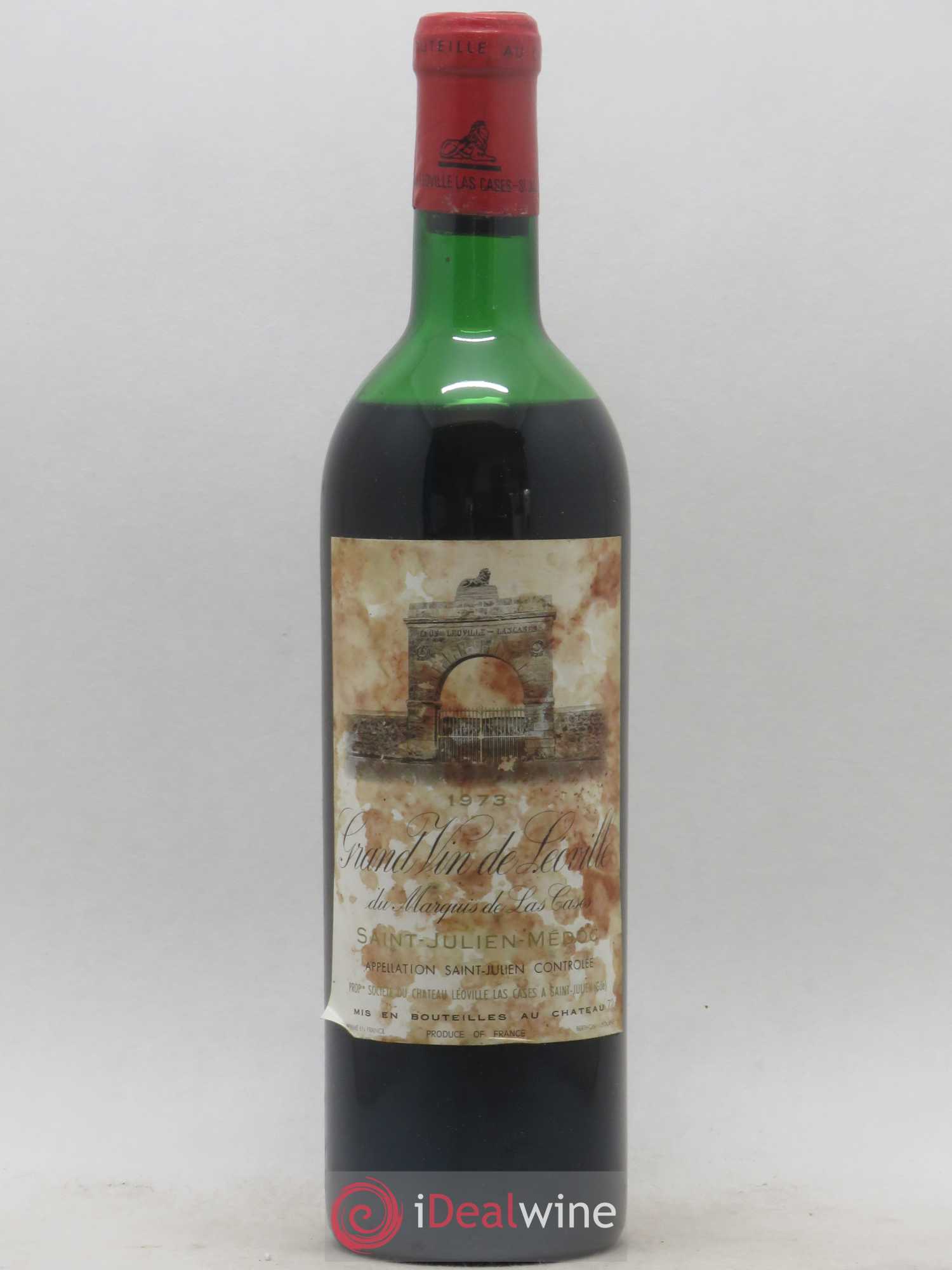 Château Léoville Las Cases 2ème Grand Cru Classé (sans prix de réserve) 1973 - Lot de 1 bouteille - 0