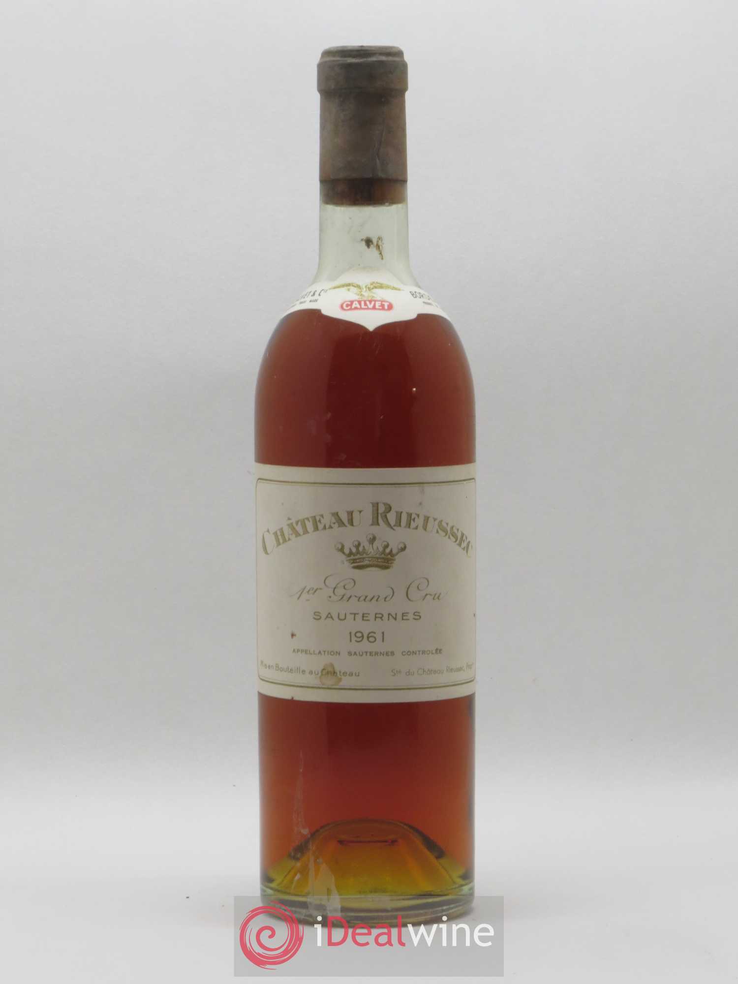 Château Rieussec 1er Grand Cru Classé 1961 - Posten von 1 Flasche - 0