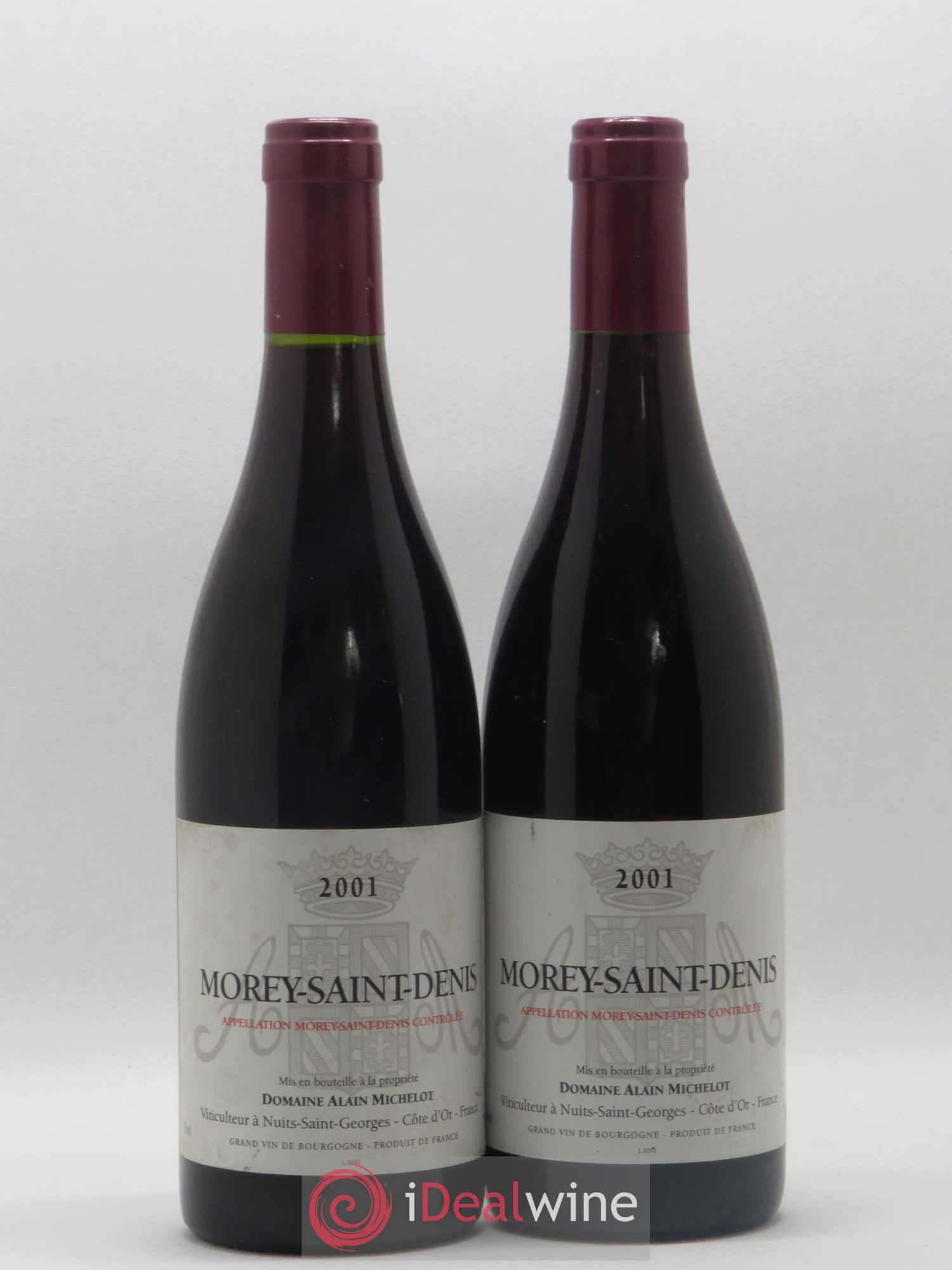 Morey-Saint-Denis Michelot 2001 - Lot de 2 bouteilles - 0