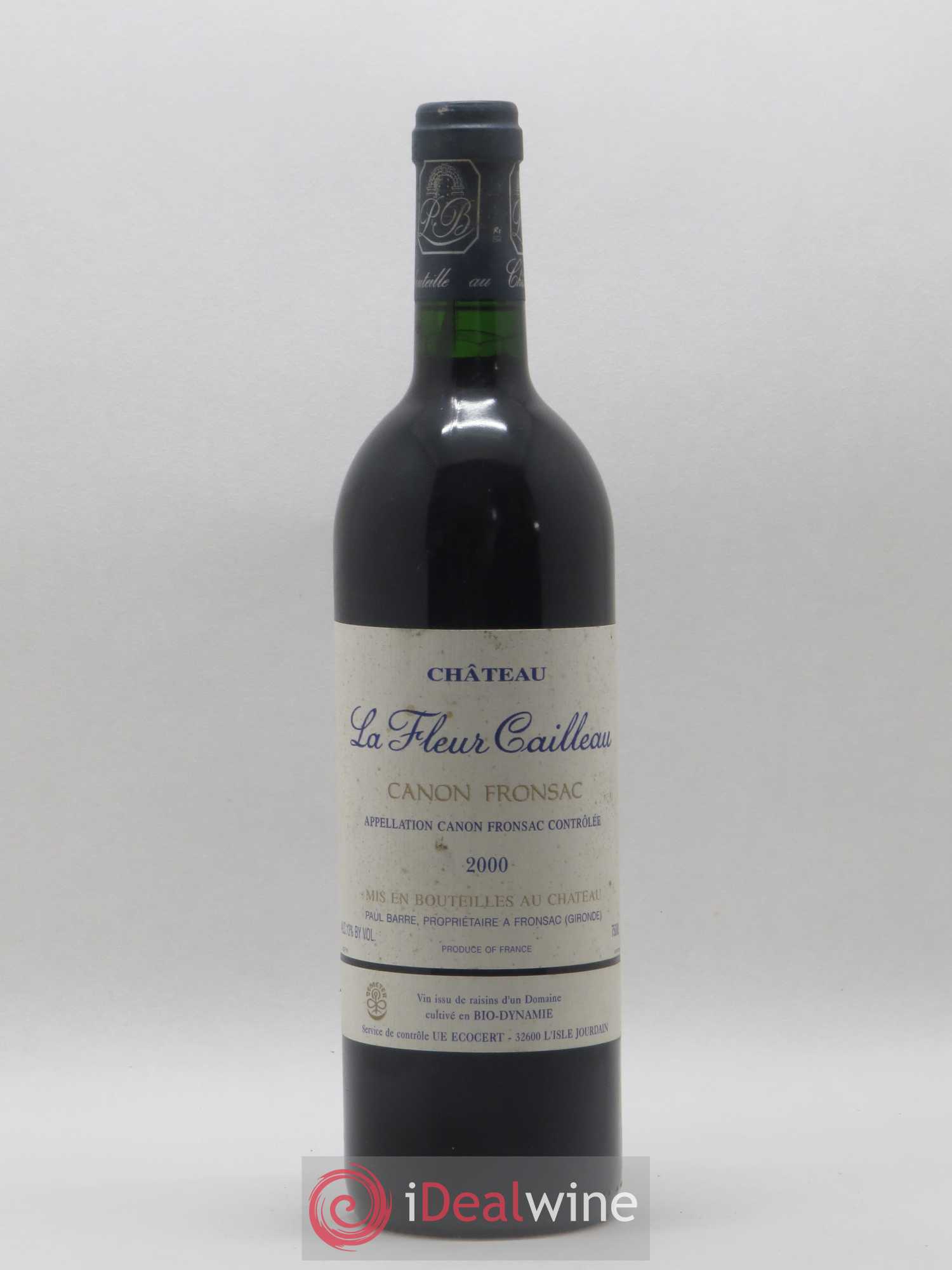 Canon-Fronsac La Fleur Cailleau 2000 - Lot de 1 bouteille - 0