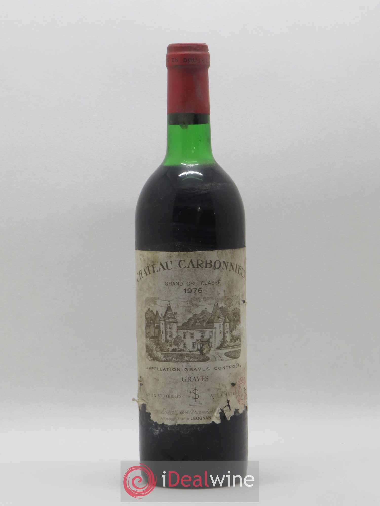 Château Carbonnieux Cru Classé de Graves 1976 - Lot de 1 bouteille - 0