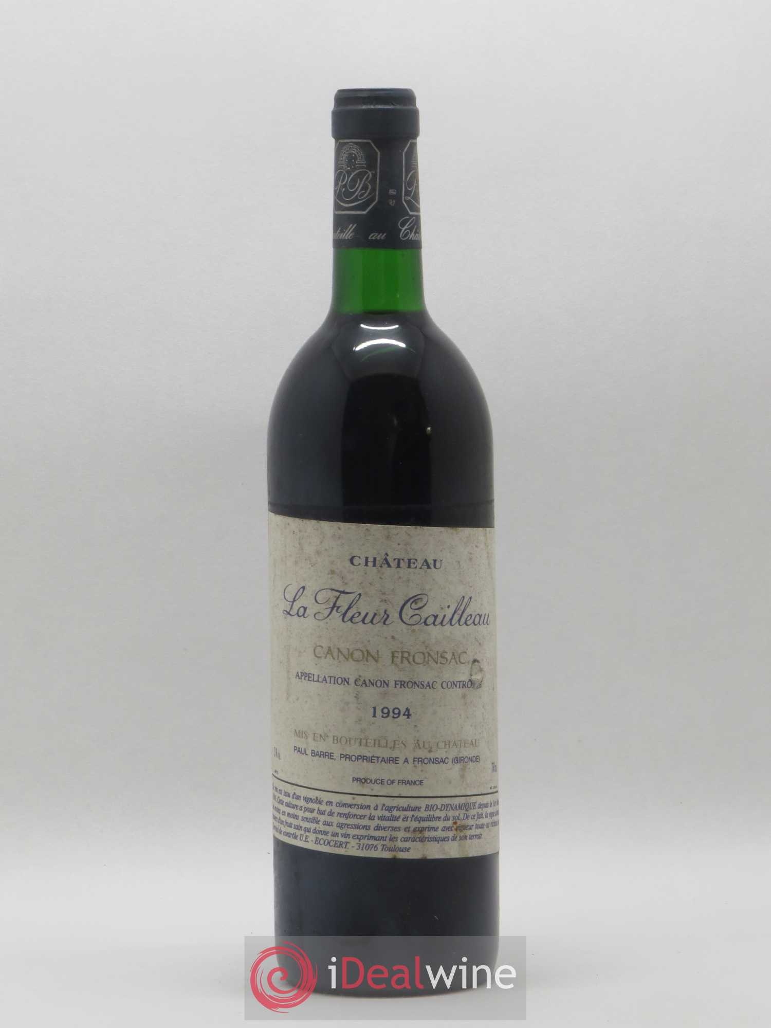 Canon-Fronsac La Fleur Cailleau 1994 - Lot de 1 bouteille - 0