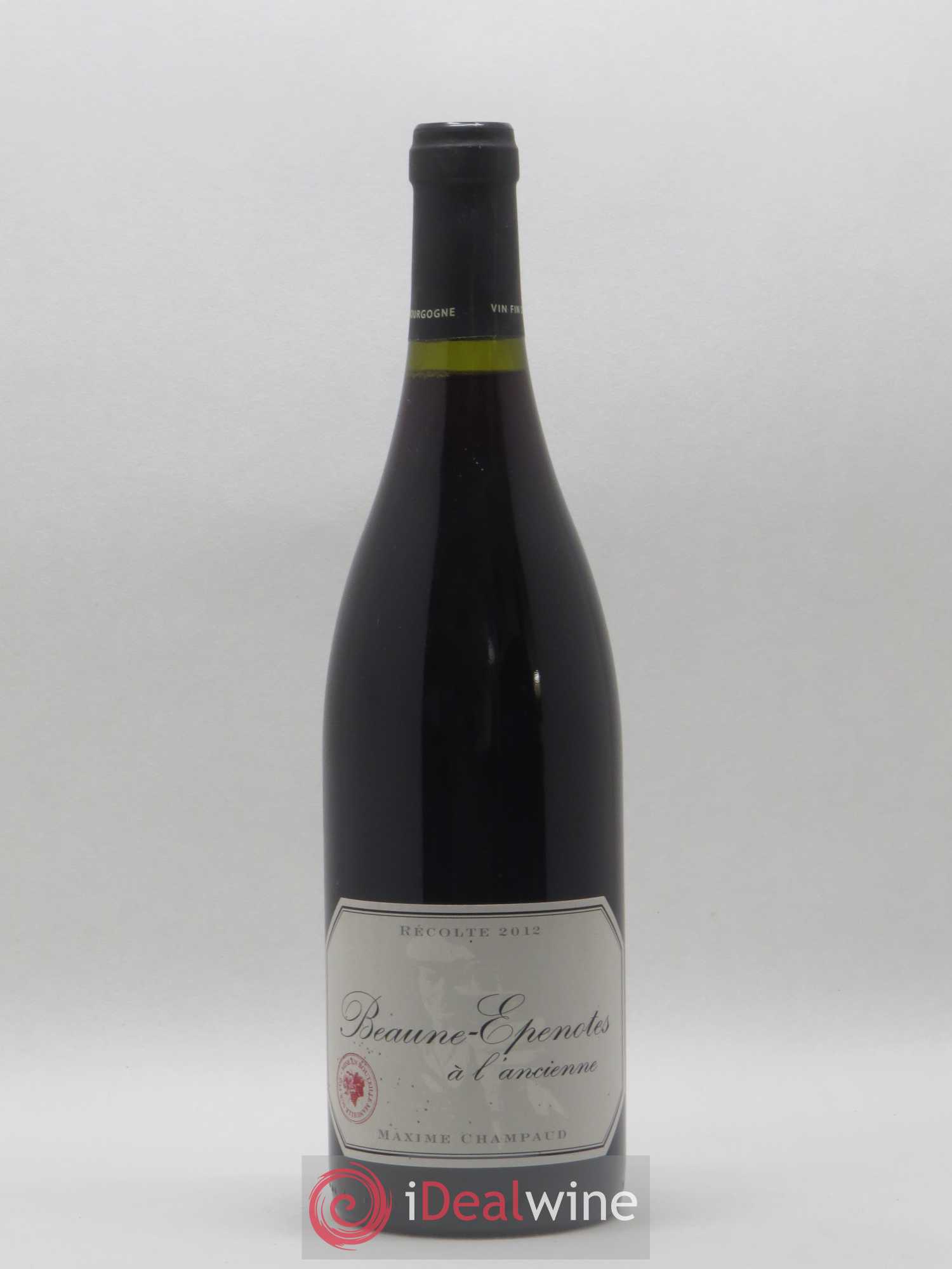 Beaune 1er Cru Epenots à l'ancienne Maxime Champaud 2012 - Posten von 1 Flasche - 0