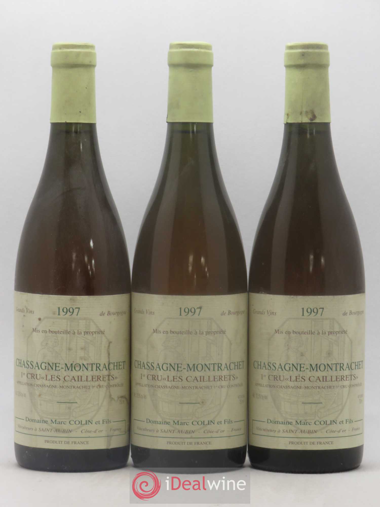 Chassagne-Montrachet 1er Cru 1997 - Lot de 3 bouteilles - 0