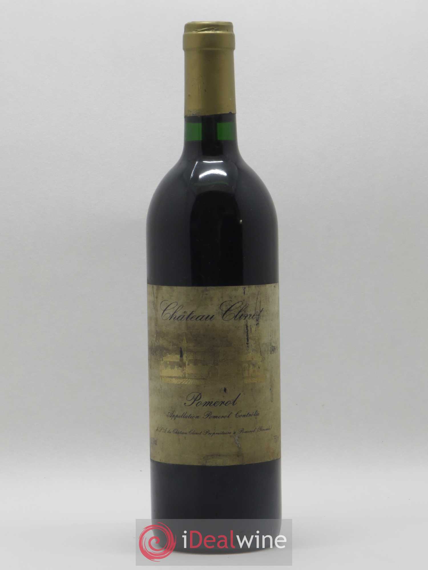 Château Clinet 1989 - Lot de 1 bouteille - 0