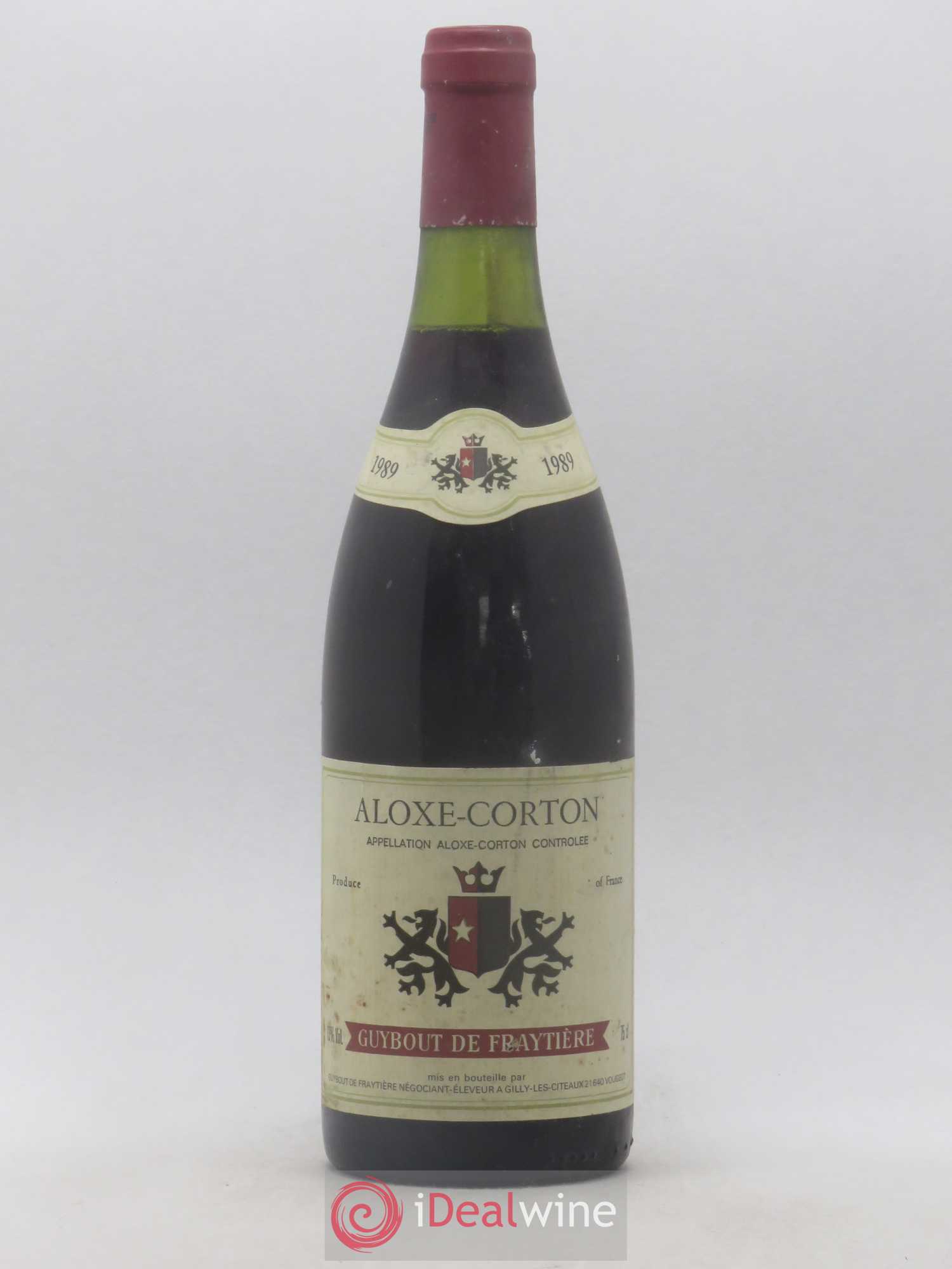 Aloxe-Corton Guybout de Fraytière 1989 - Lot de 1 bouteille - 0