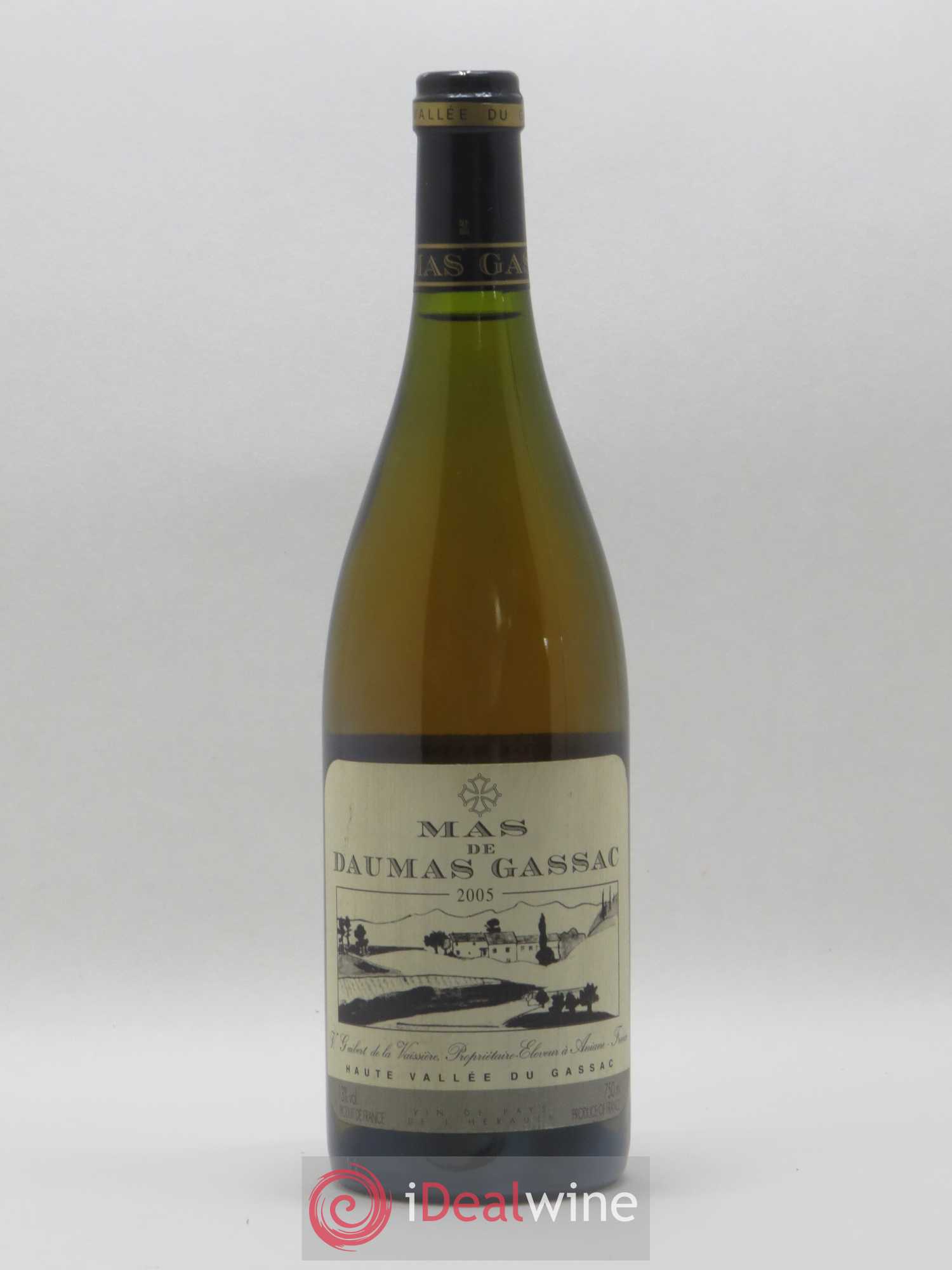 Saint-Guilhem-le-Désert - Cité d'Aniane Mas Daumas Gassac Famille Guibert de La Vaissière 2005 - Lot de 1 bouteille - 0
