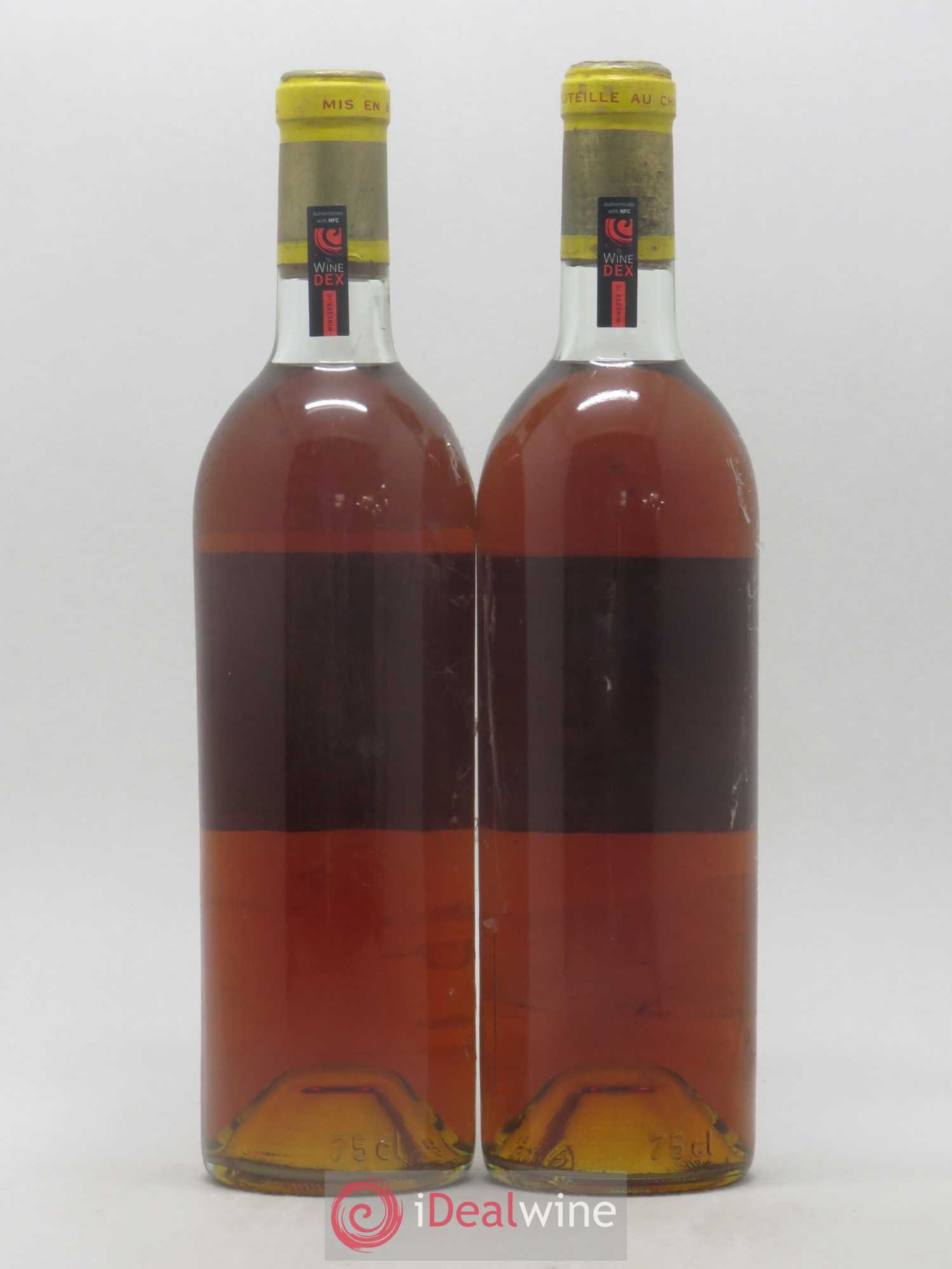 Château d' Yquem 1er Cru Classé Supérieur 1969 - Lotto di 2 bottiglie - 1