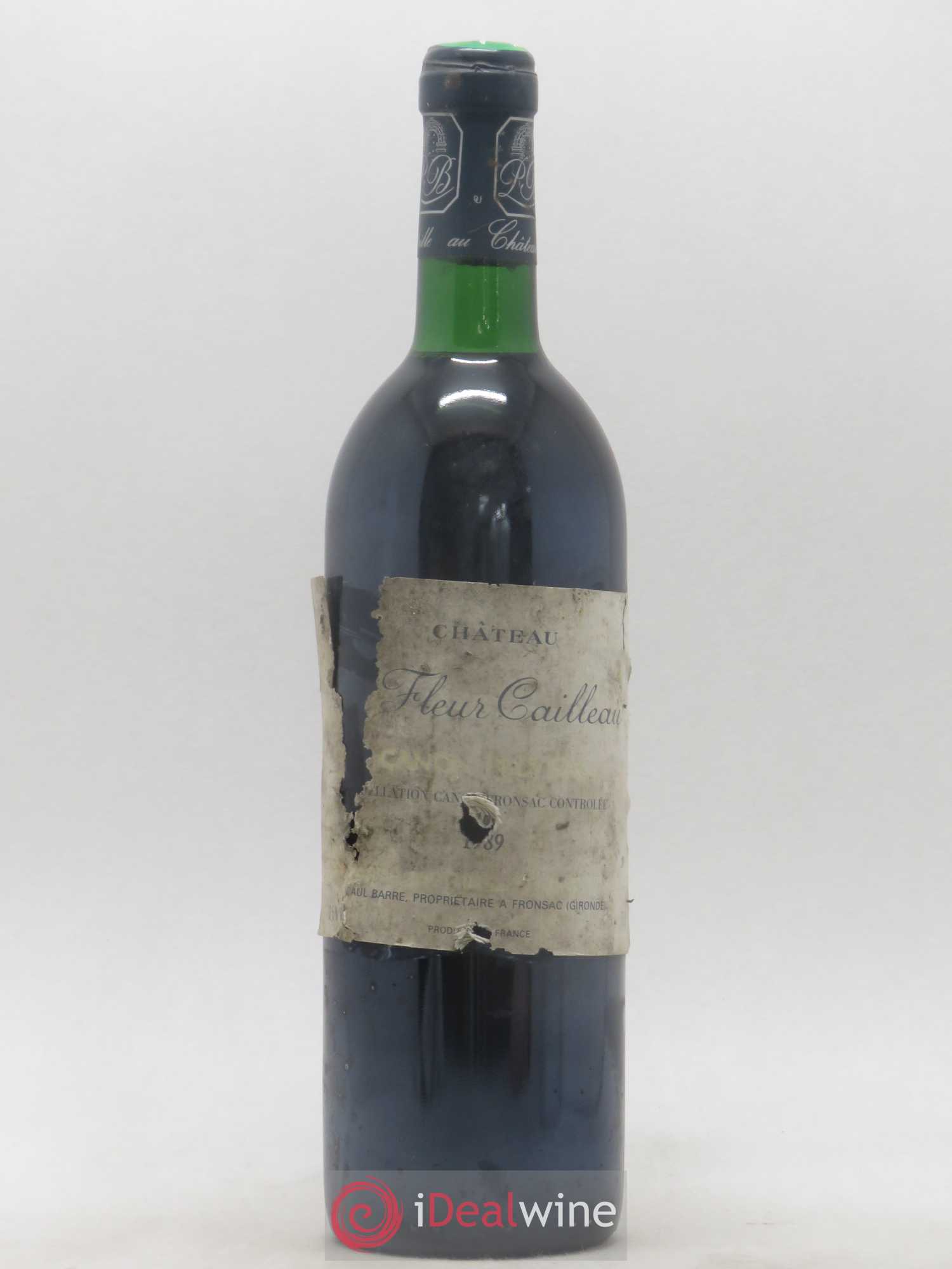 Canon-Fronsac La Fleur Cailleau 1989 - Lot de 1 bouteille - 0