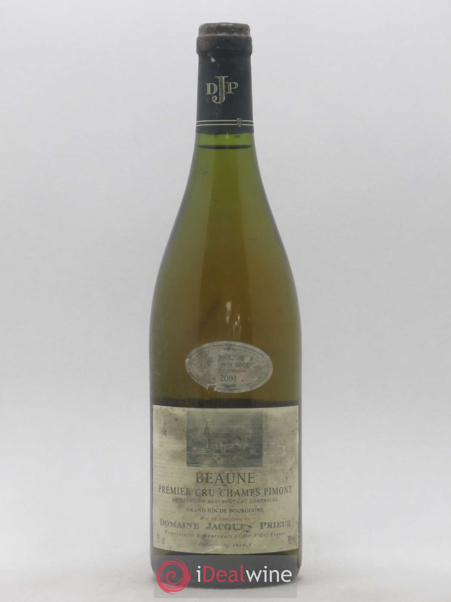 Beaune 1er Cru Champs-Pimont Jacques Prieur (Domaine) 2001 - Lot de 1 bouteille - 0